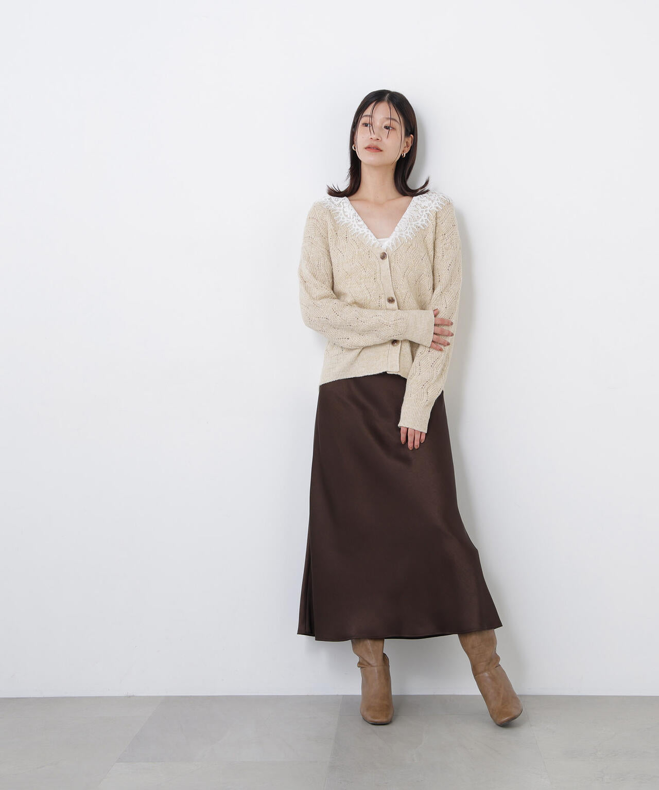 身長168ｃｍ　Ｂ82　W59　H88 着用サイズ：FR
