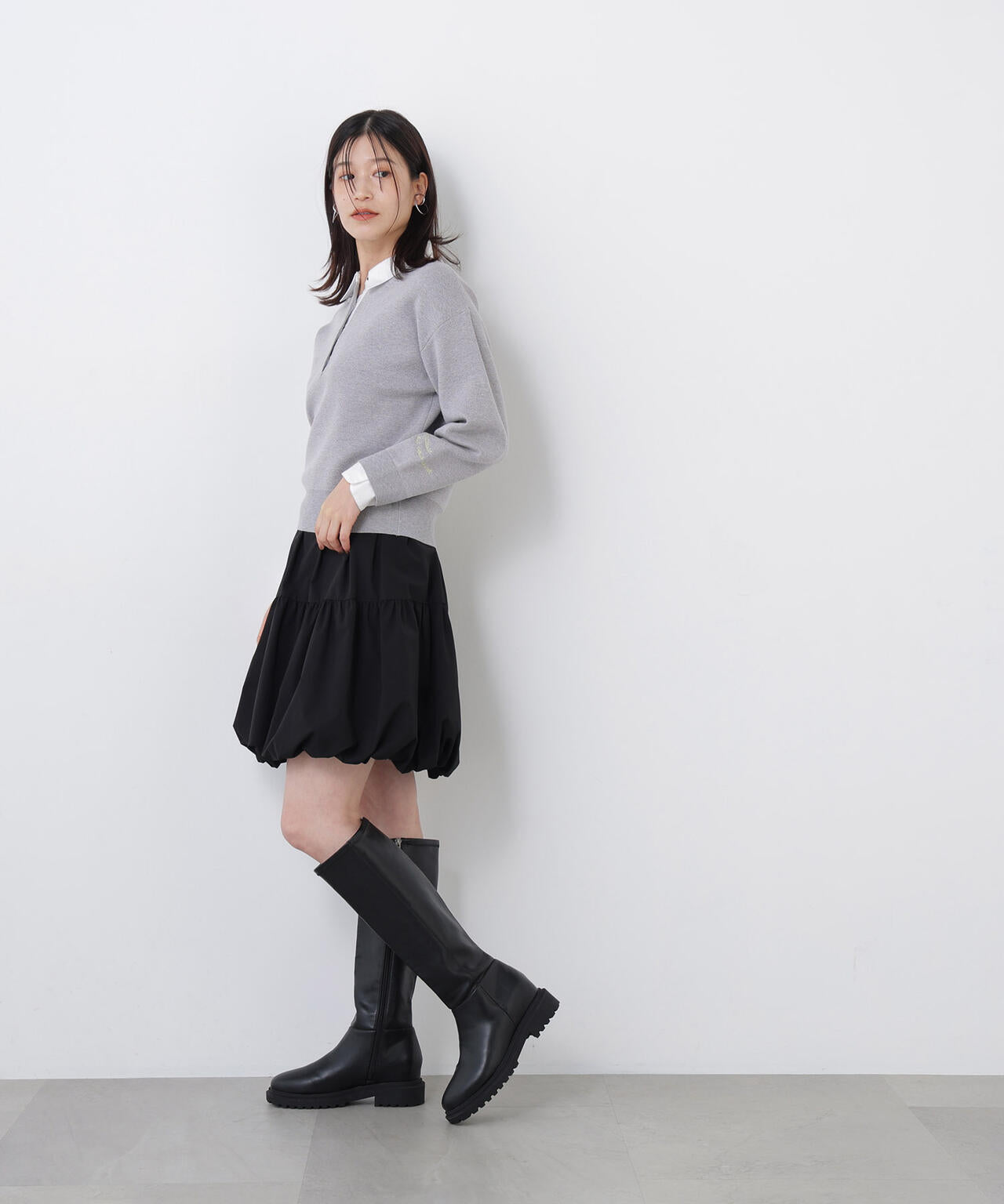 身長168ｃｍ　Ｂ82　W59　H88 着用サイズ：FR