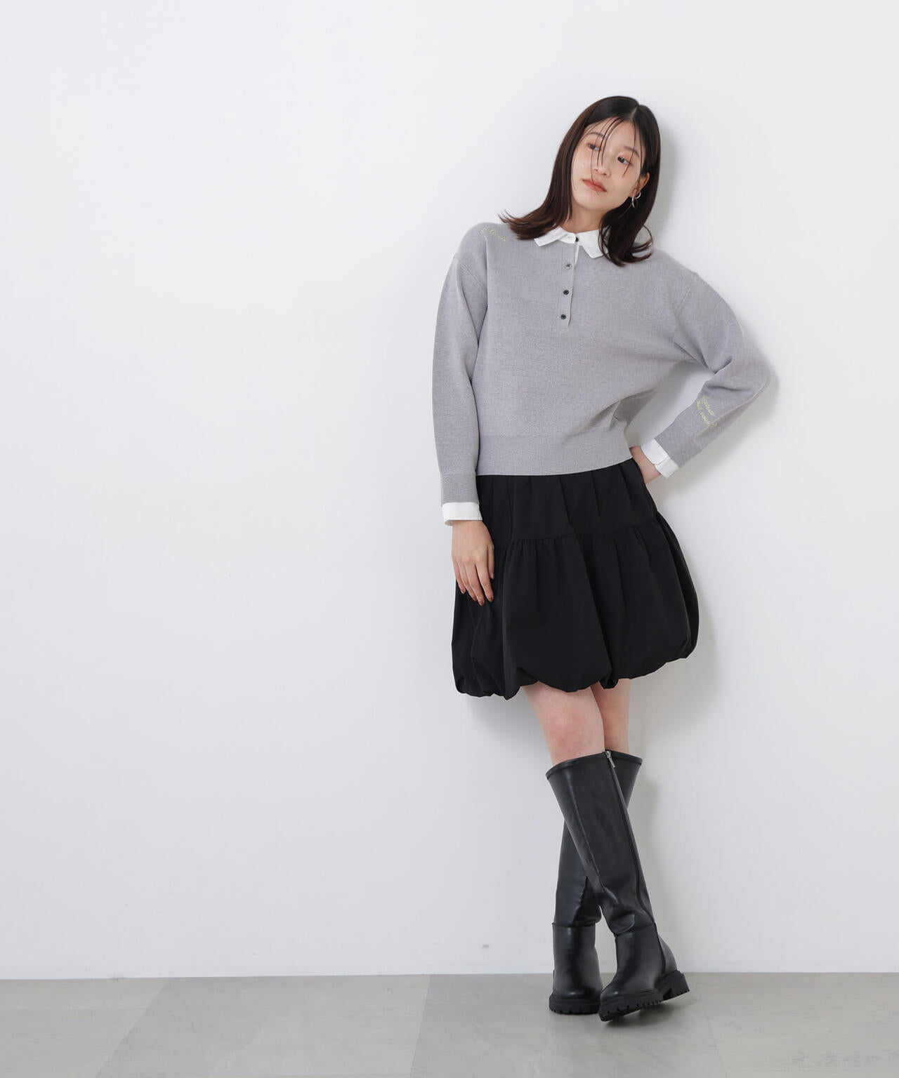 身長168ｃｍ　Ｂ82　W59　H88 着用サイズ：FR