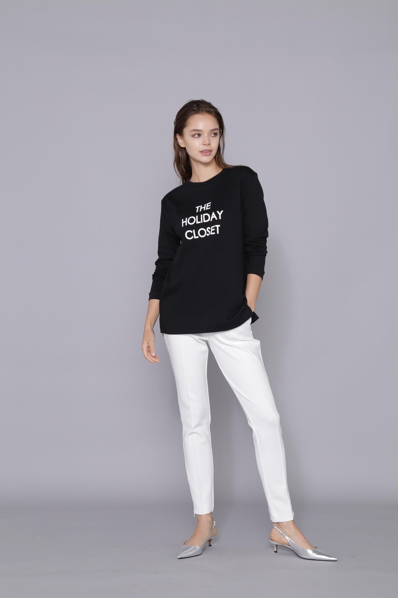 [THE HOLIDAY CLOSET] ロゴロンT