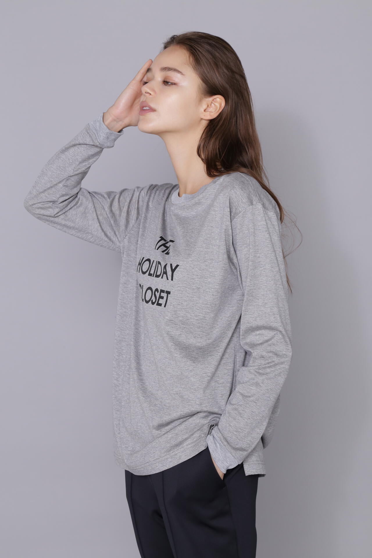 [THE HOLIDAY CLOSET] ロゴロンT