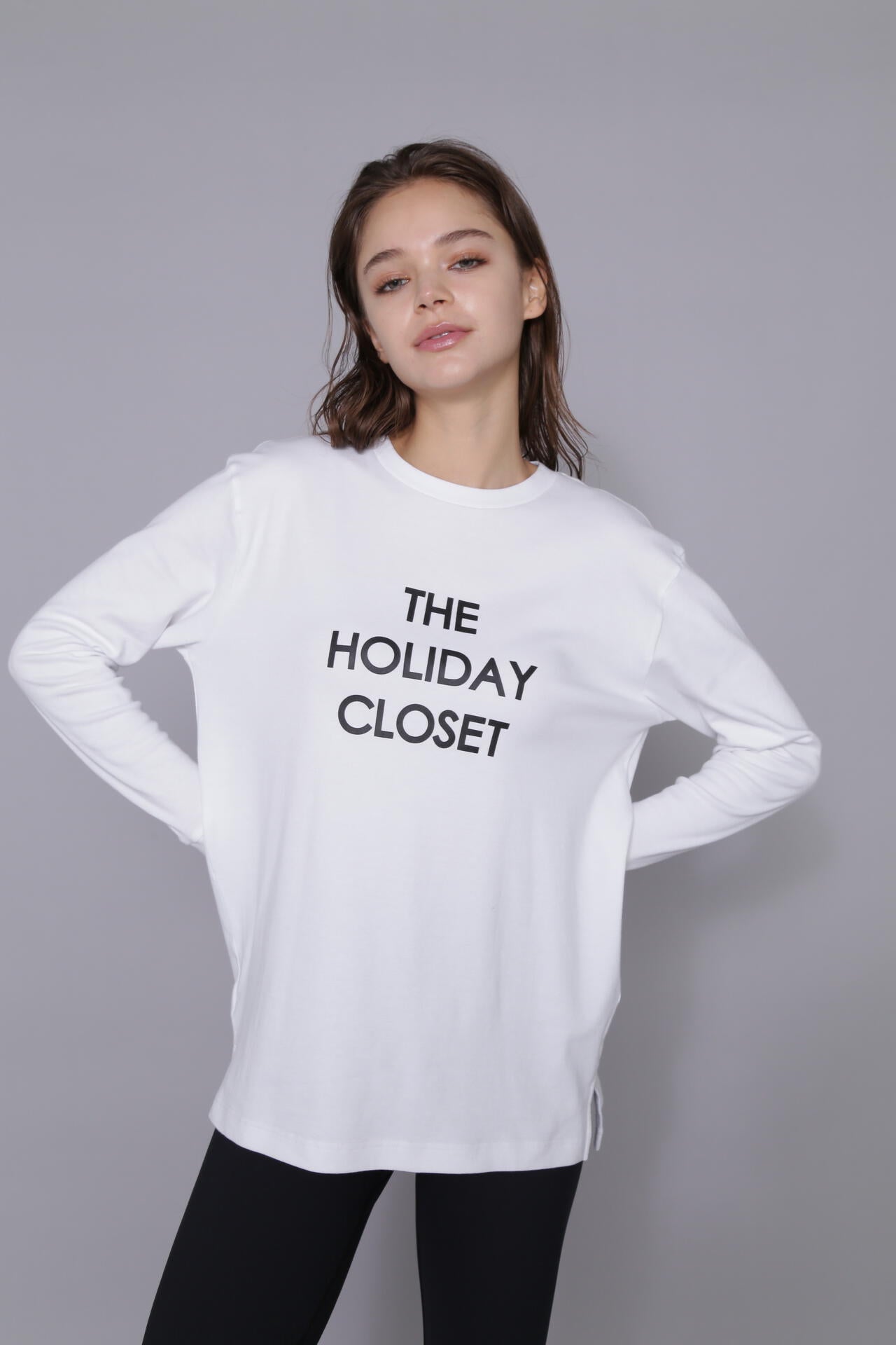 [THE HOLIDAY CLOSET] ロゴロンT