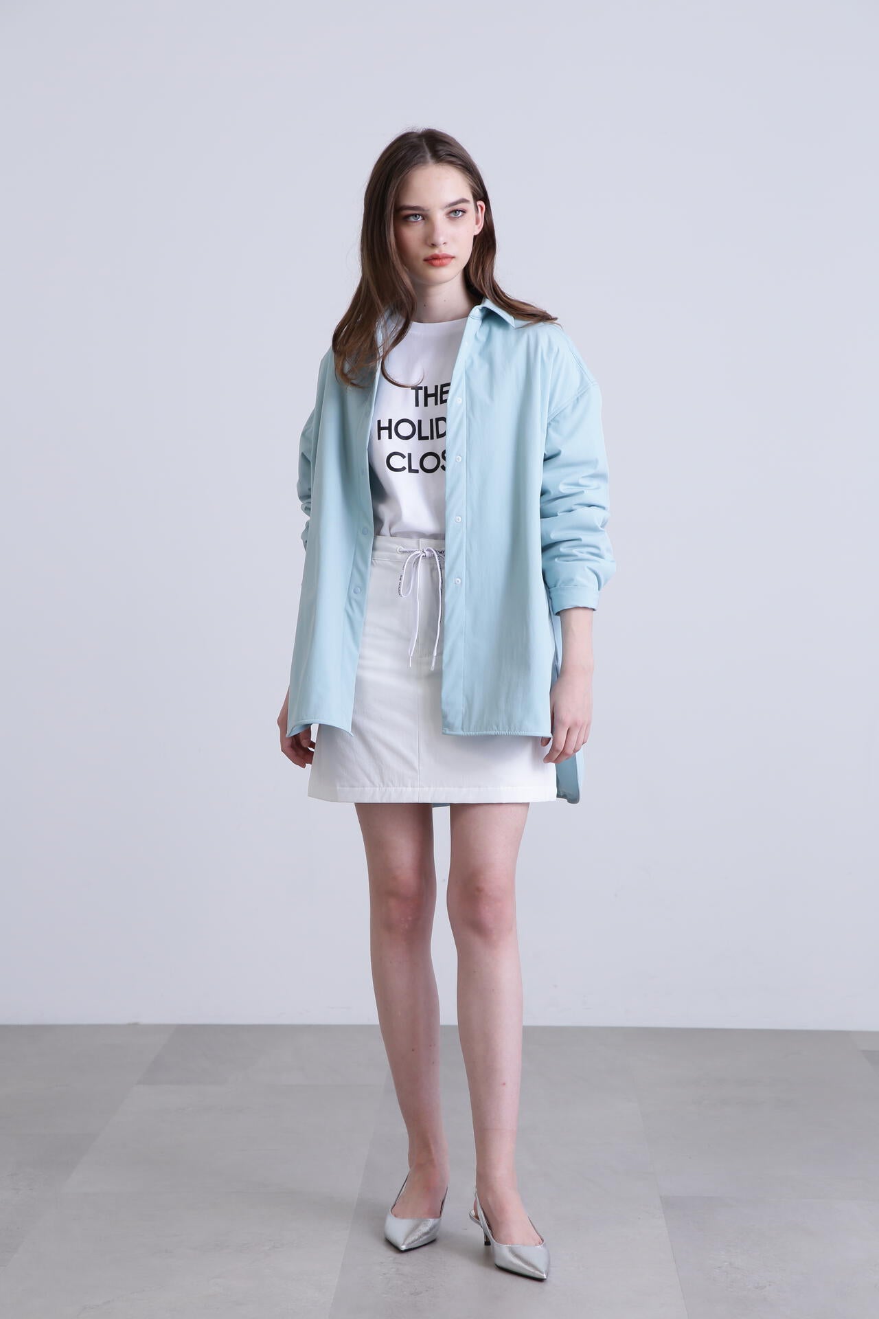 [THE HOLIDAY CLOSET] ロゴロンT