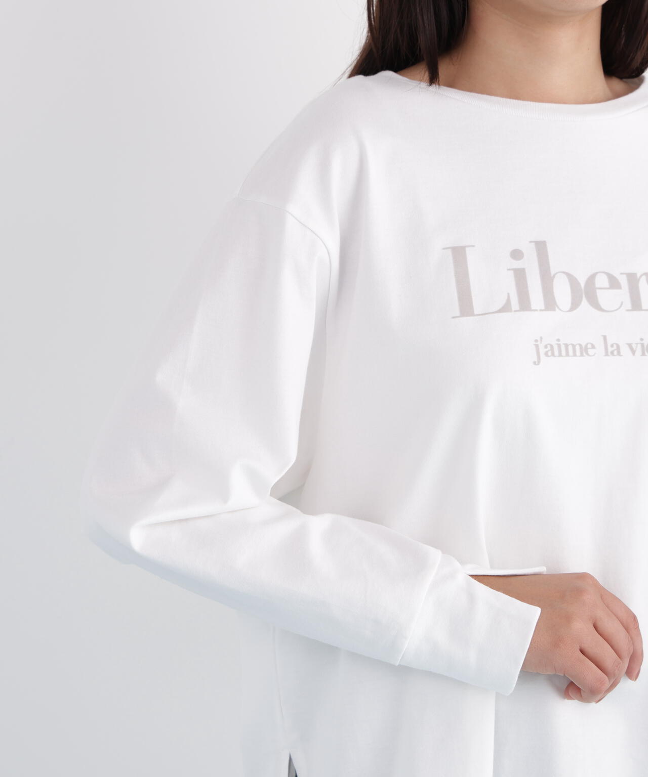 「Ｌｉｂｅｒｔｅ」ロングＴシャツ