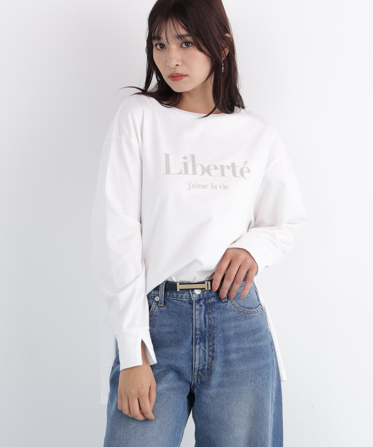 「Ｌｉｂｅｒｔｅ」ロングＴシャツ
