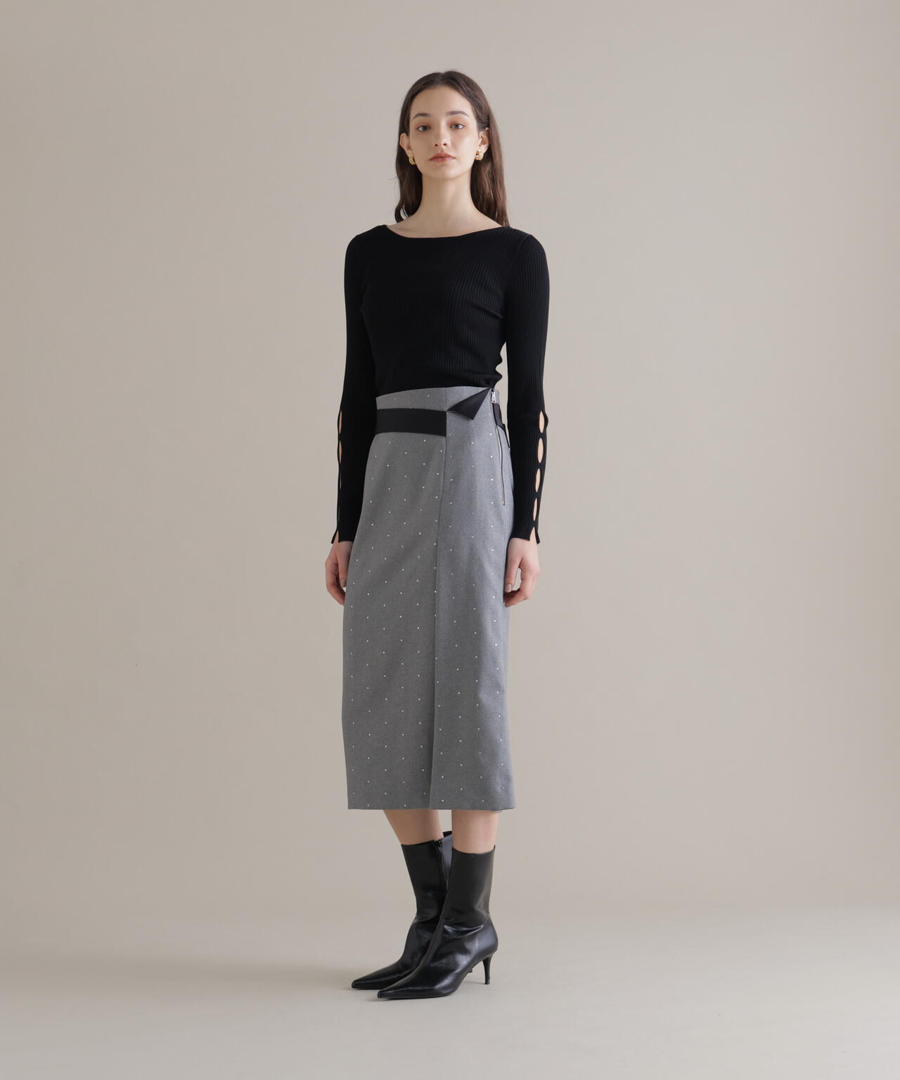 176cm B:78 W: 59 H:88 着用サイズ：38