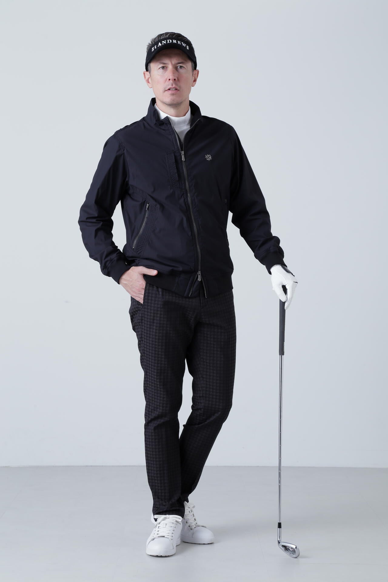 ドビーストレッチブルゾン (MENS)