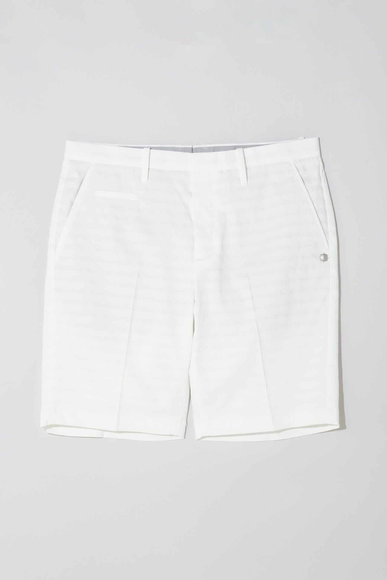 ロゴボーダージャガードショートパンツ (MENS)