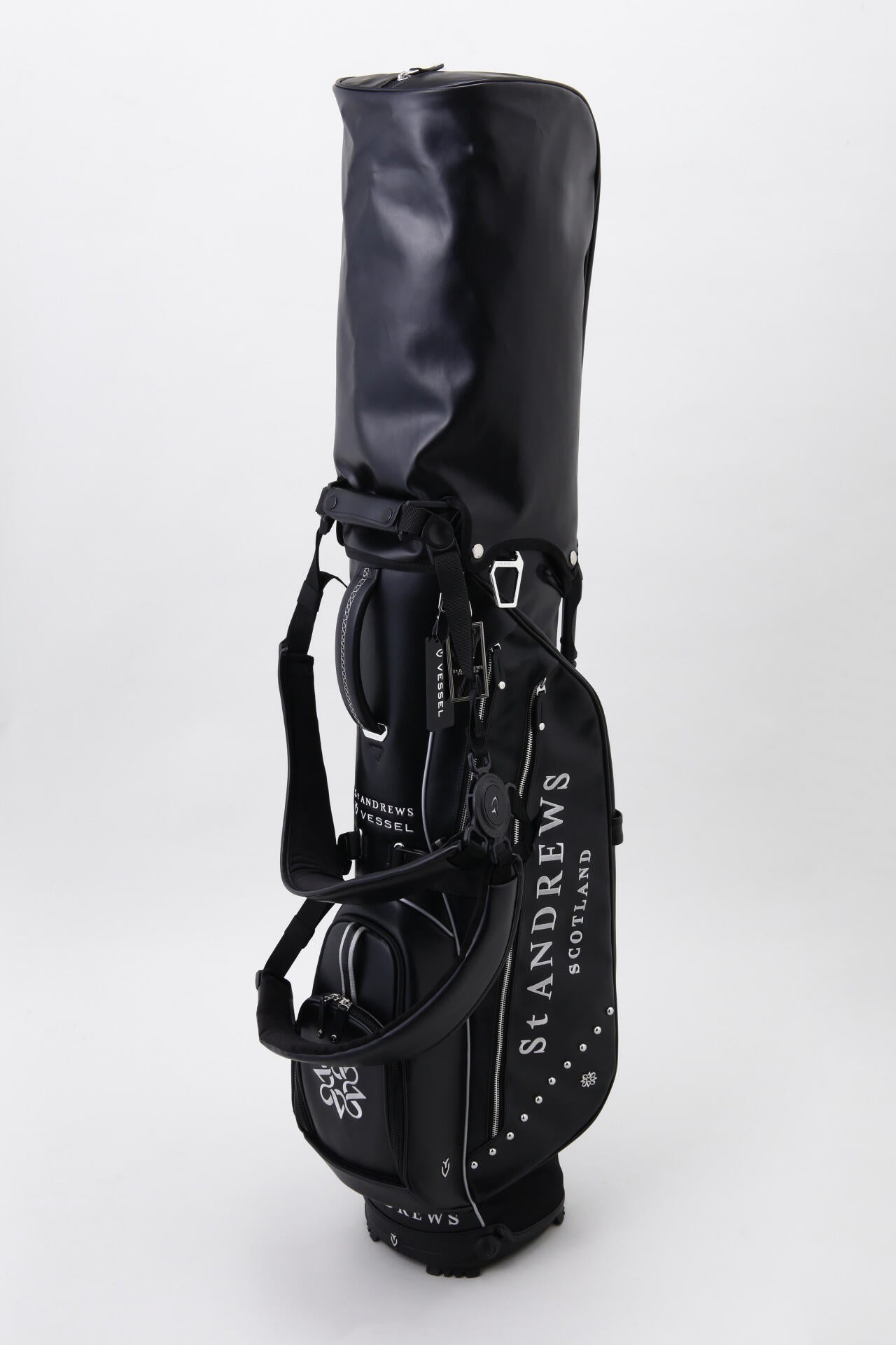 【VESSEL×St ANDREWS】7.5型VLS Luxスタンド式キャディバッグ (46インチ対応) (UNISEX)