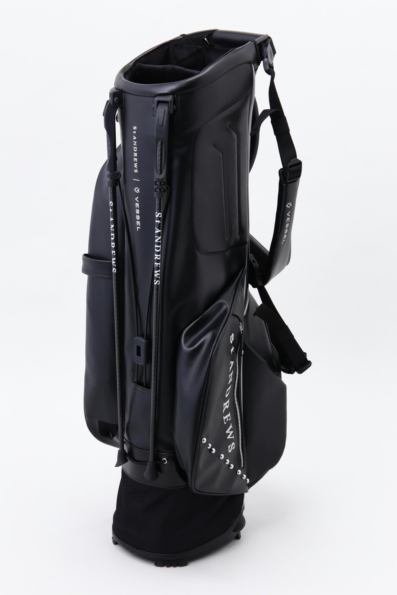 【VESSEL×St ANDREWS】7.5型VLS Luxスタンド式キャディバッグ (46インチ対応) (UNISEX)