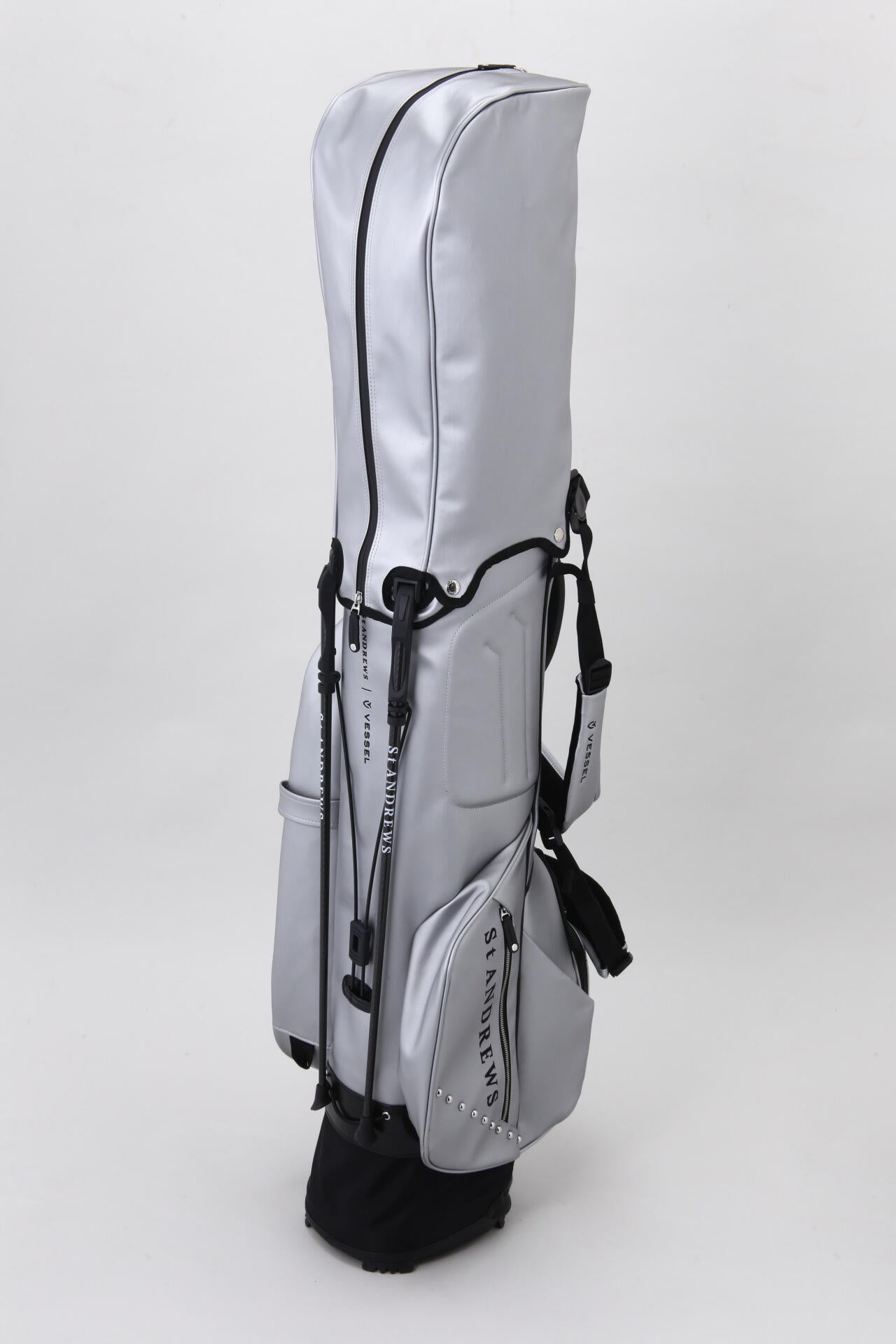 【VESSEL×St ANDREWS】7.5型VLS Luxスタンド式キャディバッグ (46インチ対応) (UNISEX)