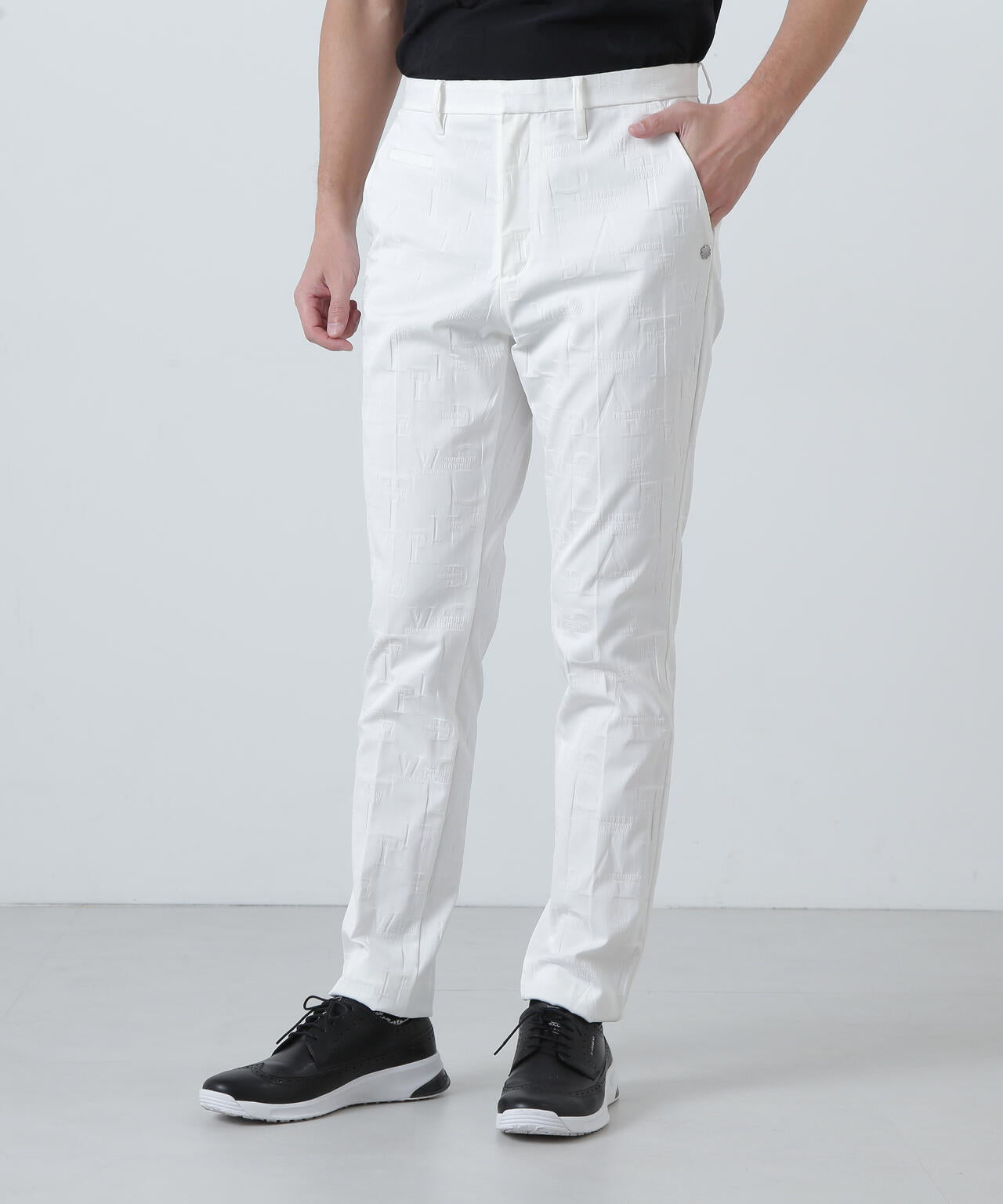 コンセプト柄ジャガードパンツ (MENS)