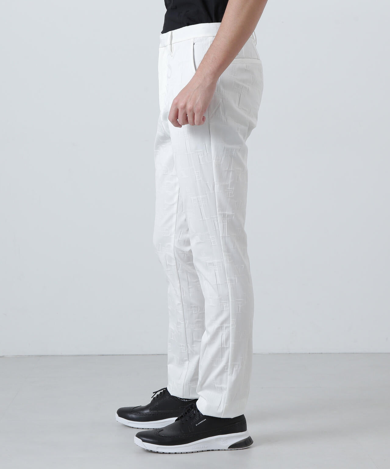 コンセプト柄ジャガードパンツ (MENS)
