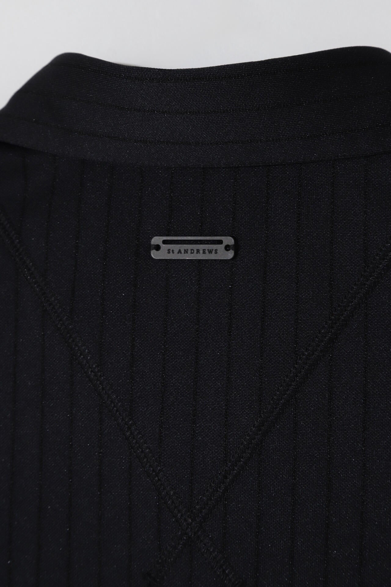 ストライプ半袖ポロシャツ (MENS)
