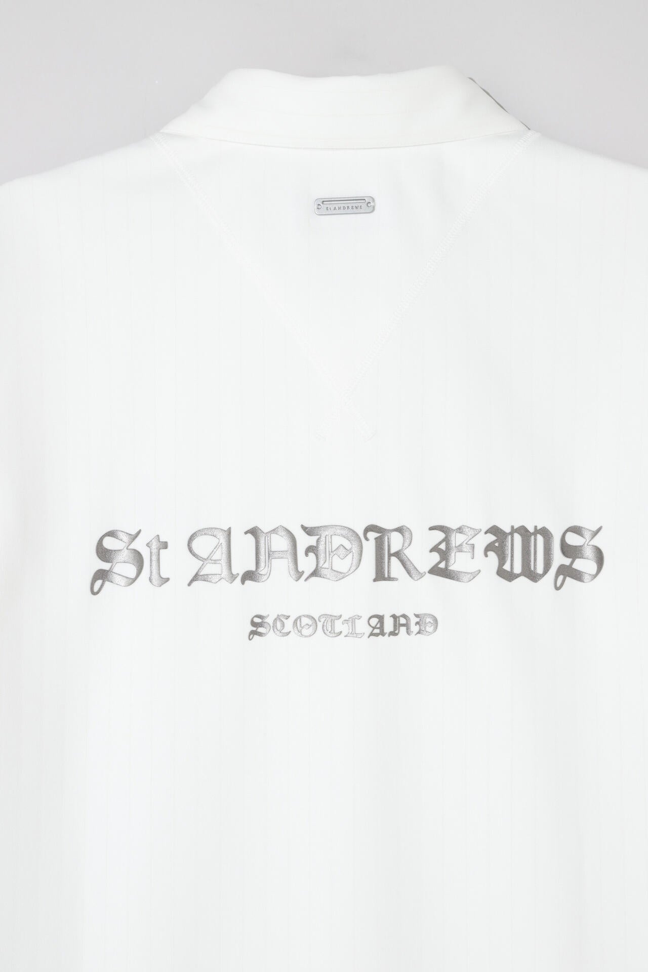 ストライプ半袖ポロシャツ (MENS)