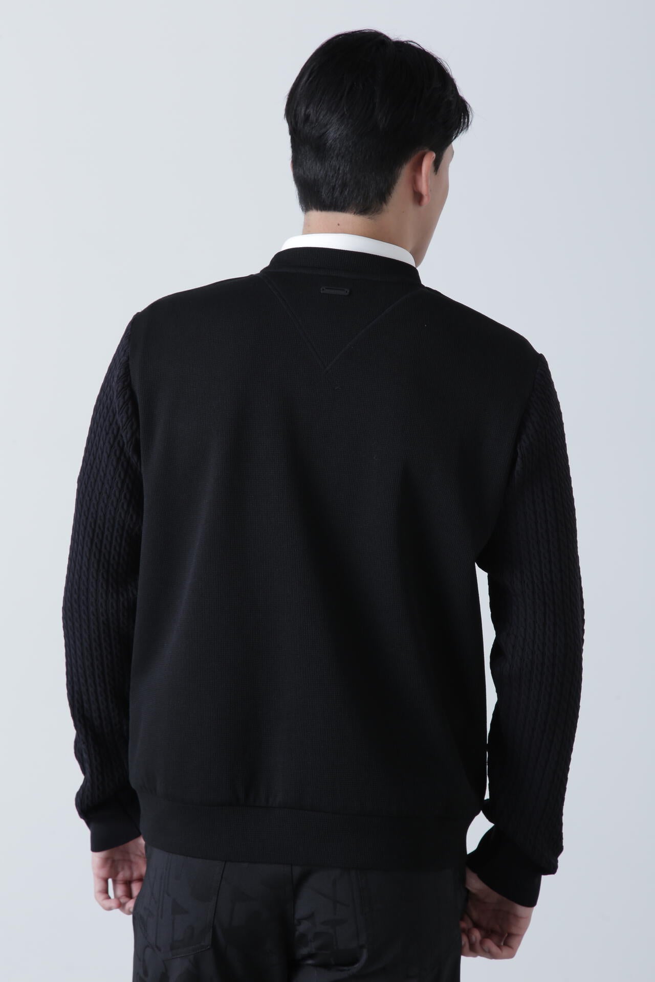 クオーターゲージエアシャットクルーネックプルオーバー (MENS)