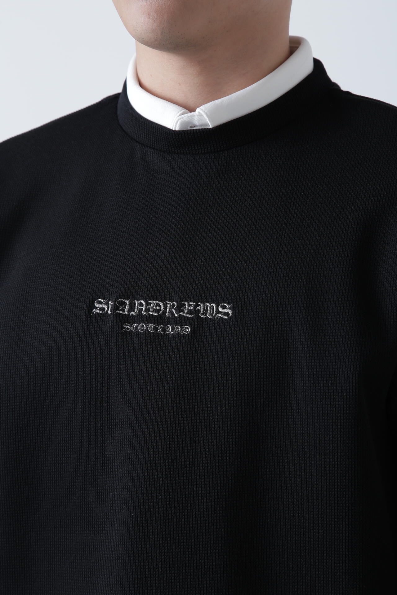 クオーターゲージエアシャットクルーネックプルオーバー (MENS)