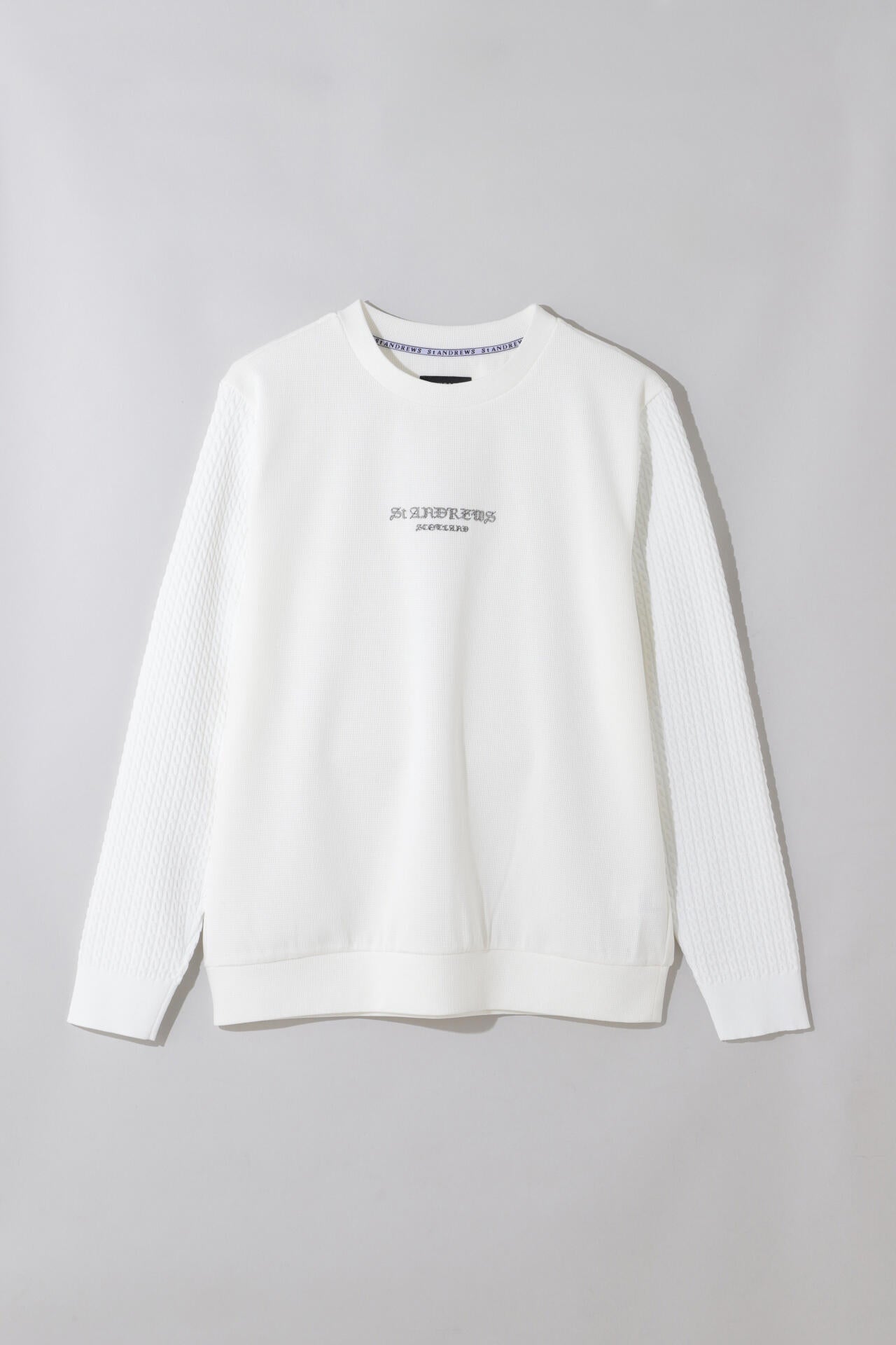 クオーターゲージエアシャットクルーネックプルオーバー (MENS)