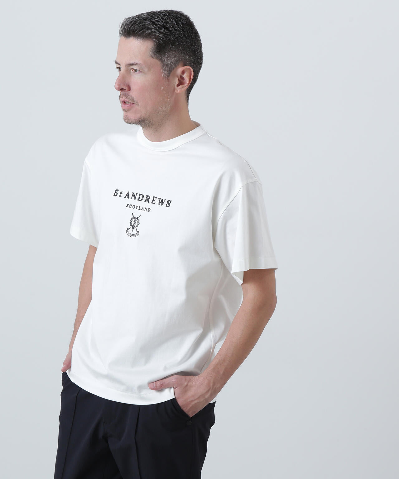 プレーティング天竺Ｔシャツ (MENS)