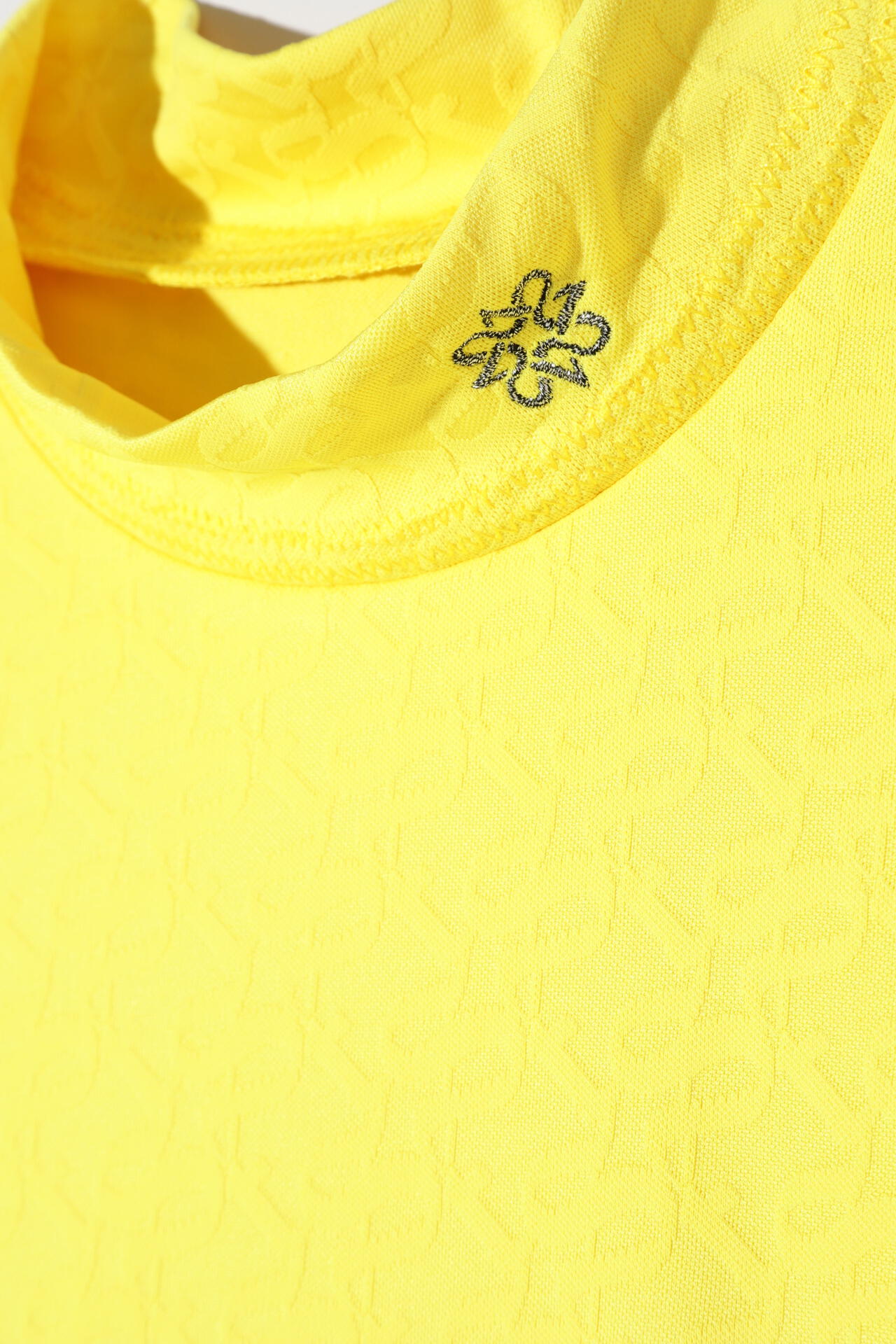 STAドットジャガード長袖ハイネックカットソー (MENS)