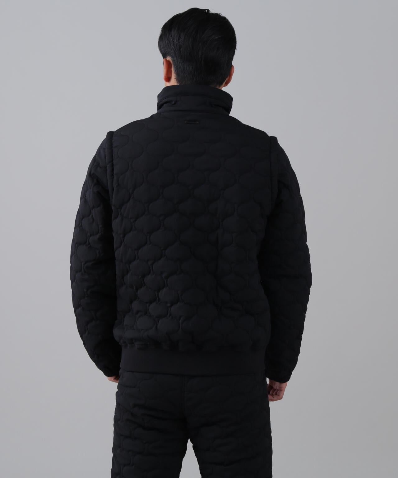 ウェーブストレッチ中綿ブルゾン (MENS)