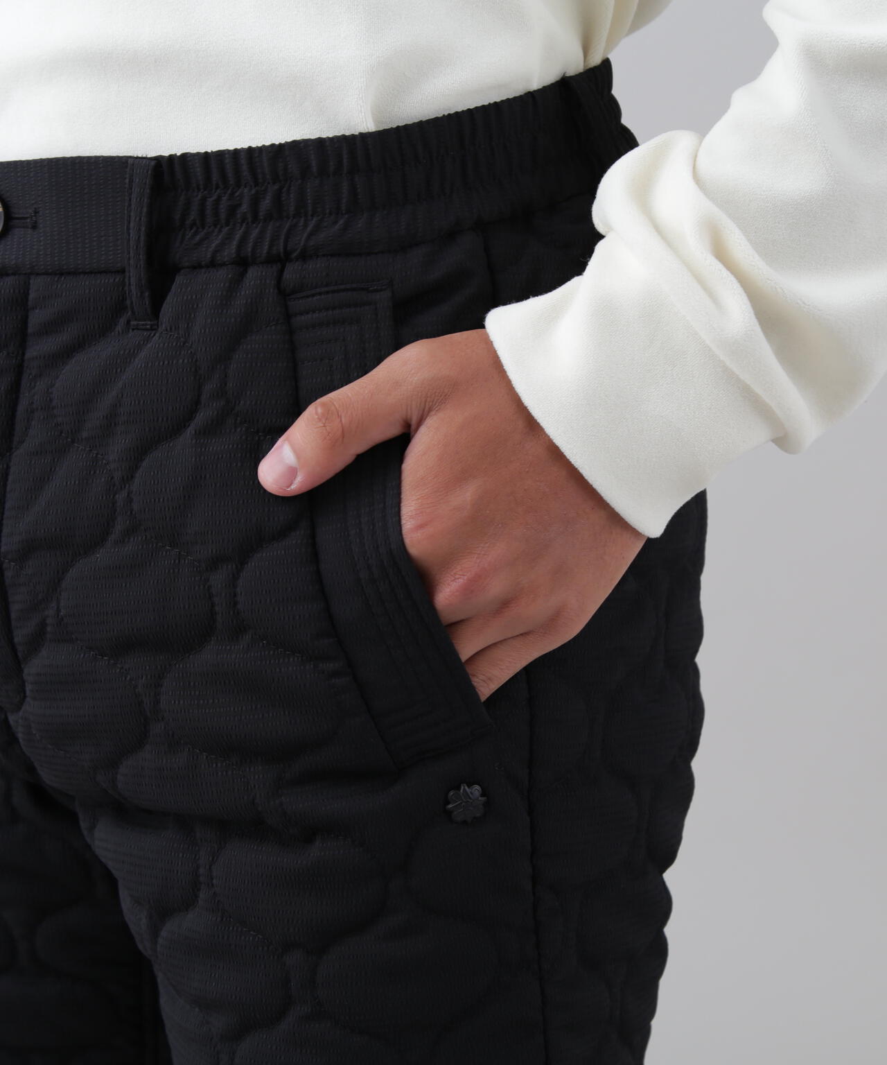 ウェーブストレッチ中綿パンツ (MENS)