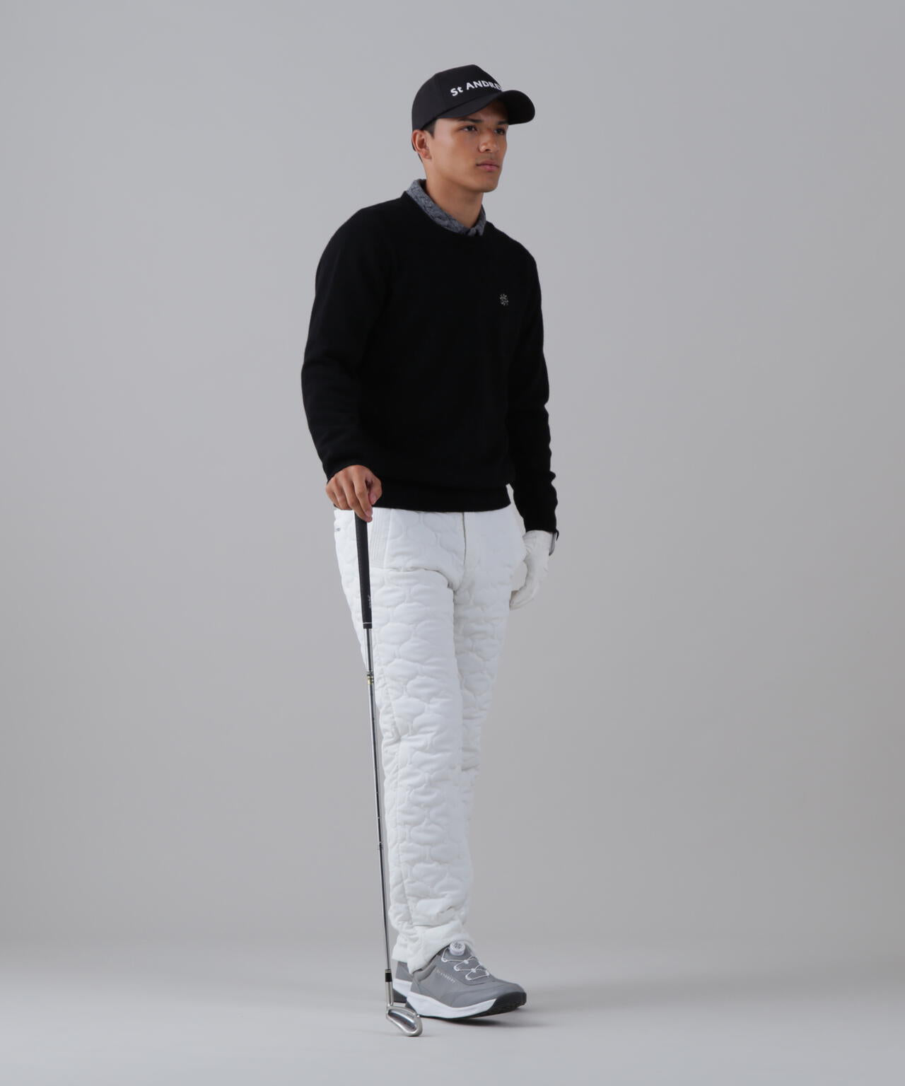 ウェーブストレッチ中綿パンツ (MENS)