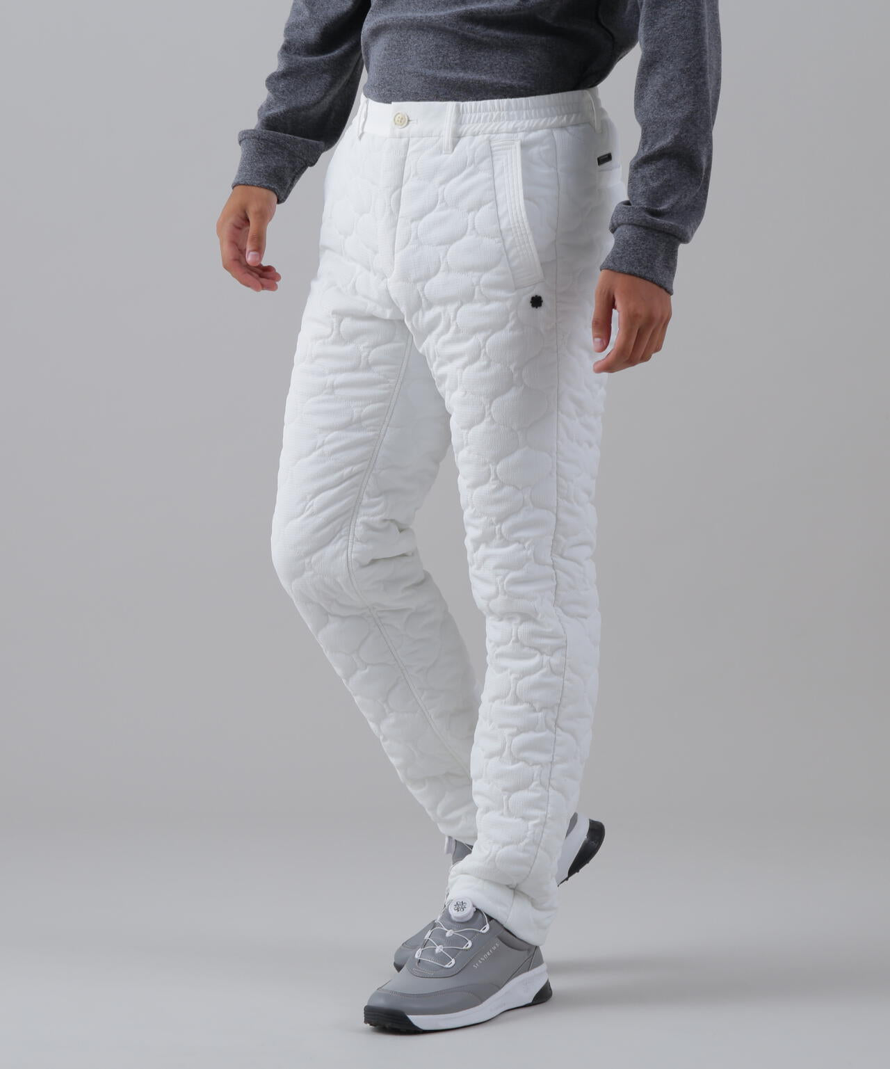 ウェーブストレッチ中綿パンツ (MENS)