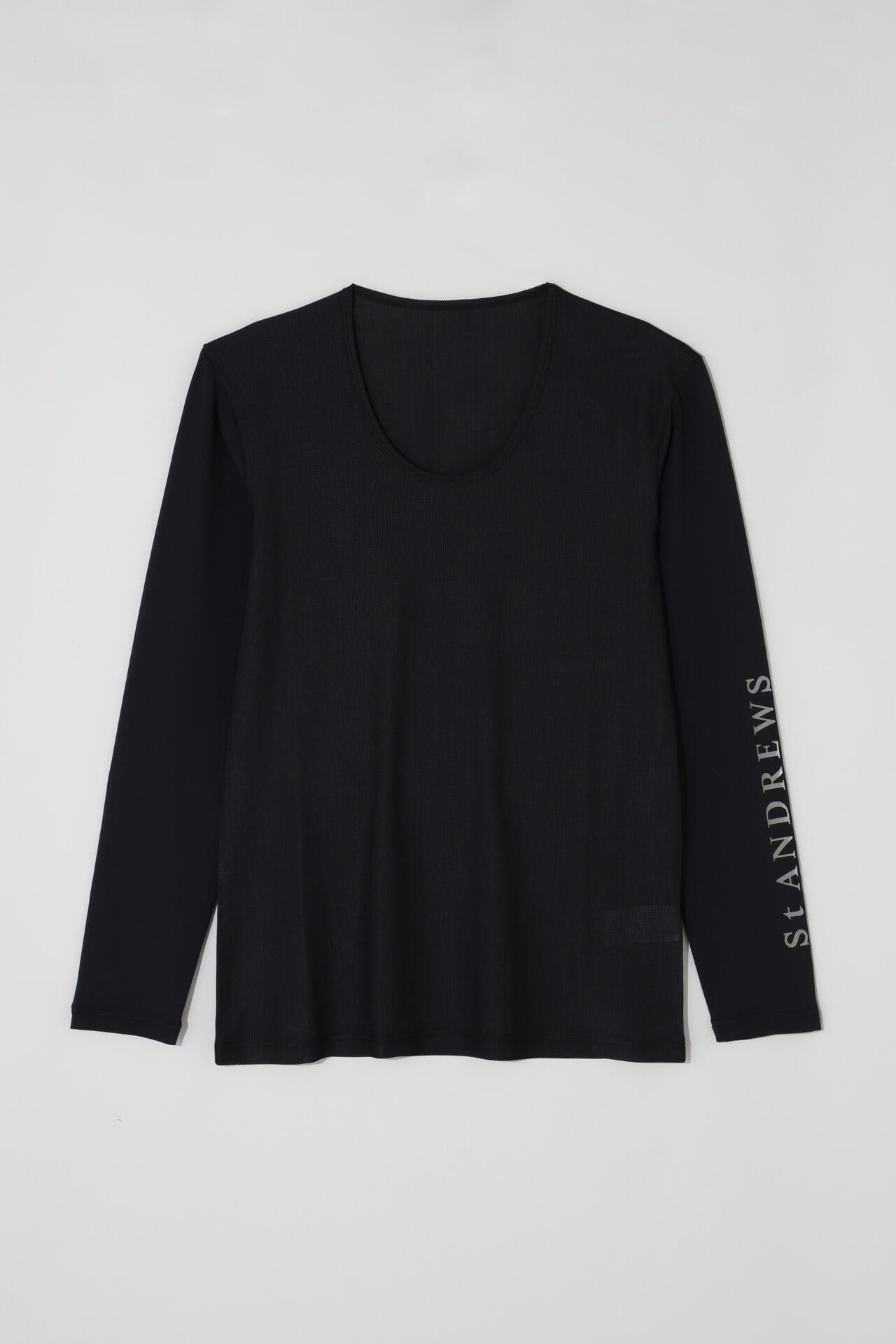ツインコットUV×SUNPROFITメッシュ長袖Uネックインナー (MENS)