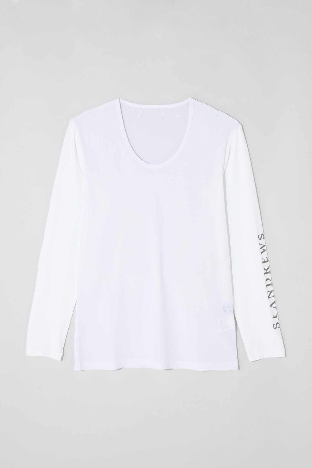 ツインコットUV×SUNPROFITメッシュ長袖Uネックインナー (MENS)