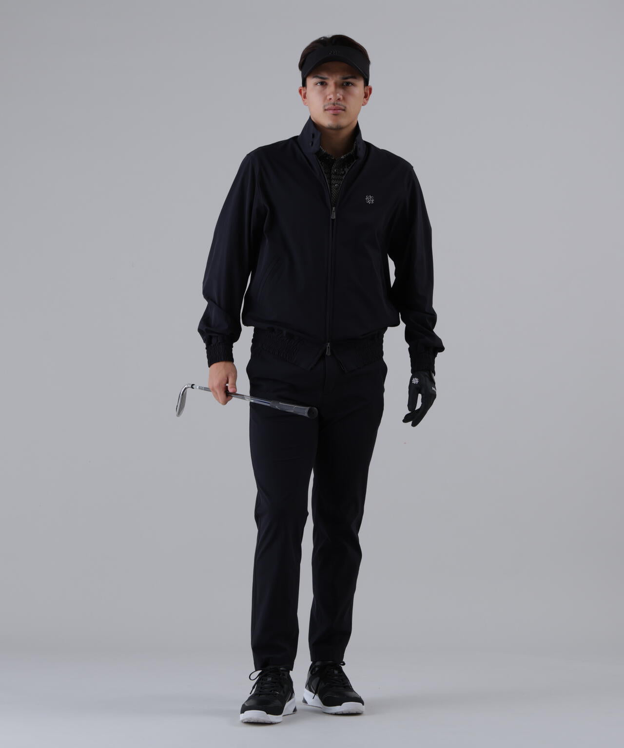 【撥水】【ストレッチ】ナイロンタフタブルゾン (MENS)