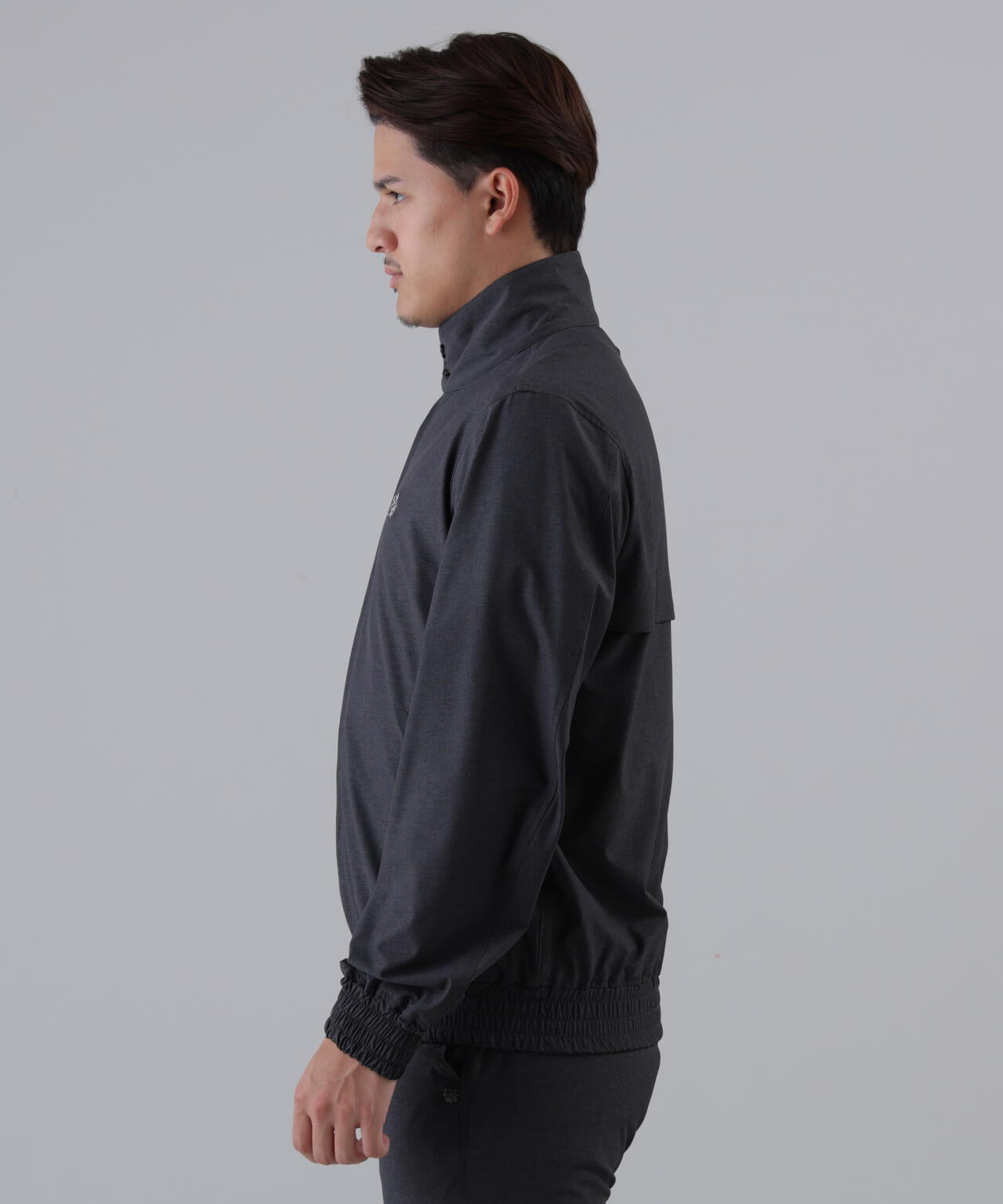 【撥水】【ストレッチ】ナイロンタフタブルゾン (MENS)