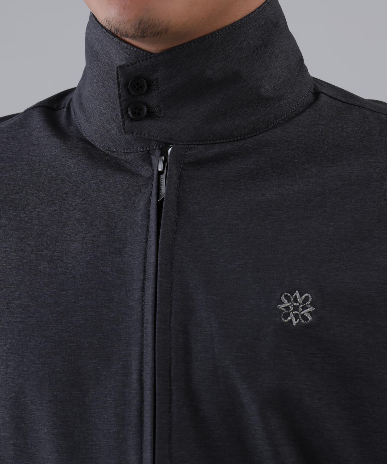 【撥水】【ストレッチ】ナイロンタフタブルゾン (MENS)