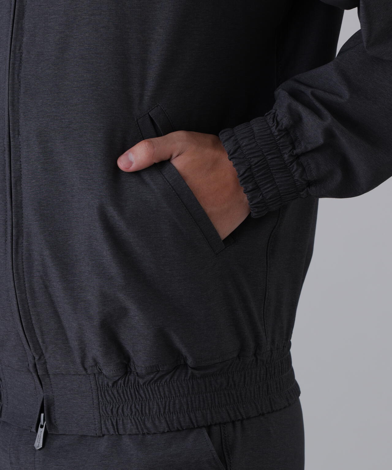【撥水】【ストレッチ】ナイロンタフタブルゾン (MENS)