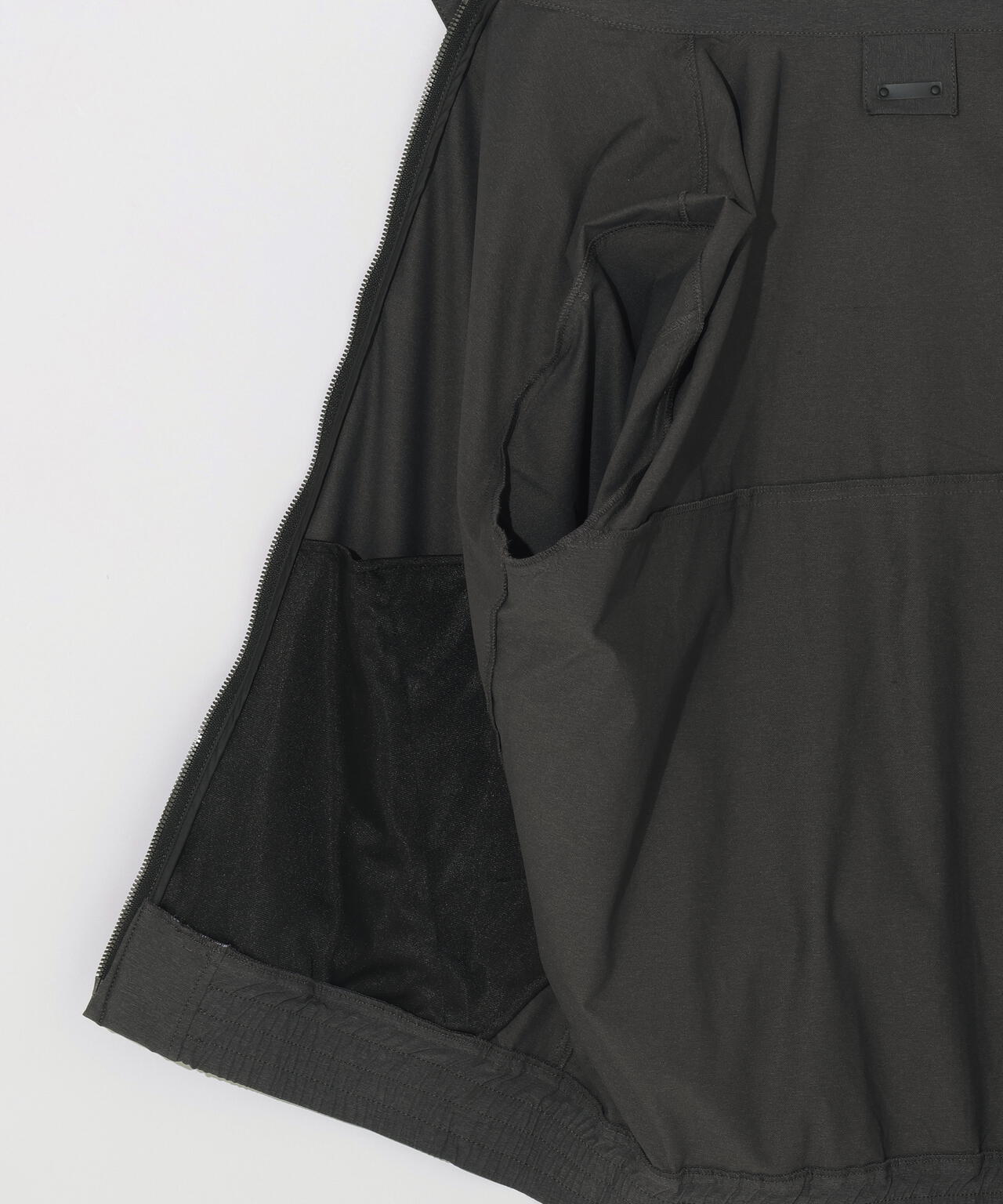 【撥水】【ストレッチ】ナイロンタフタブルゾン (MENS)