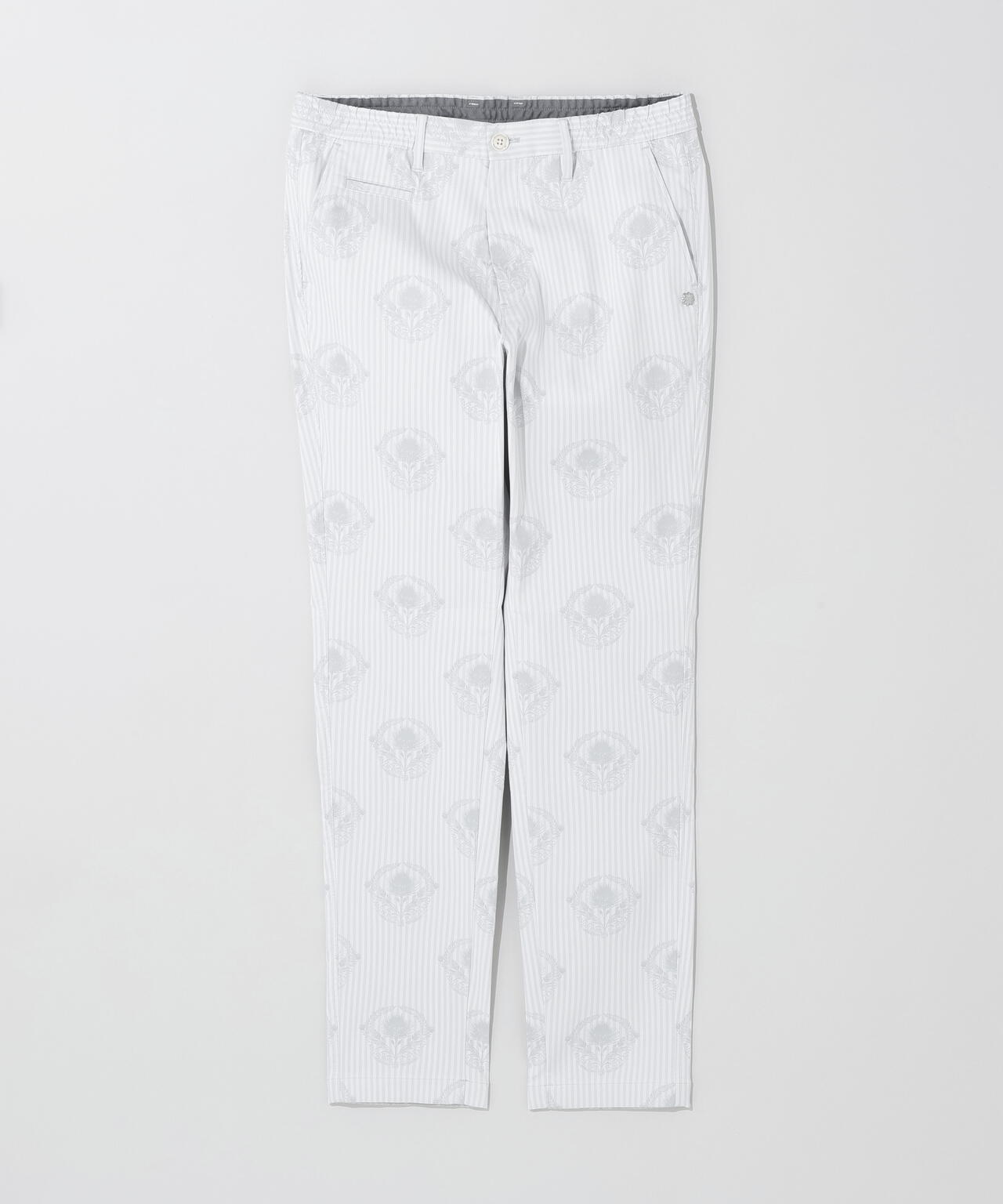 【ストレッチ】ロンドンストライプアザミジャガードパンツ (MENS)