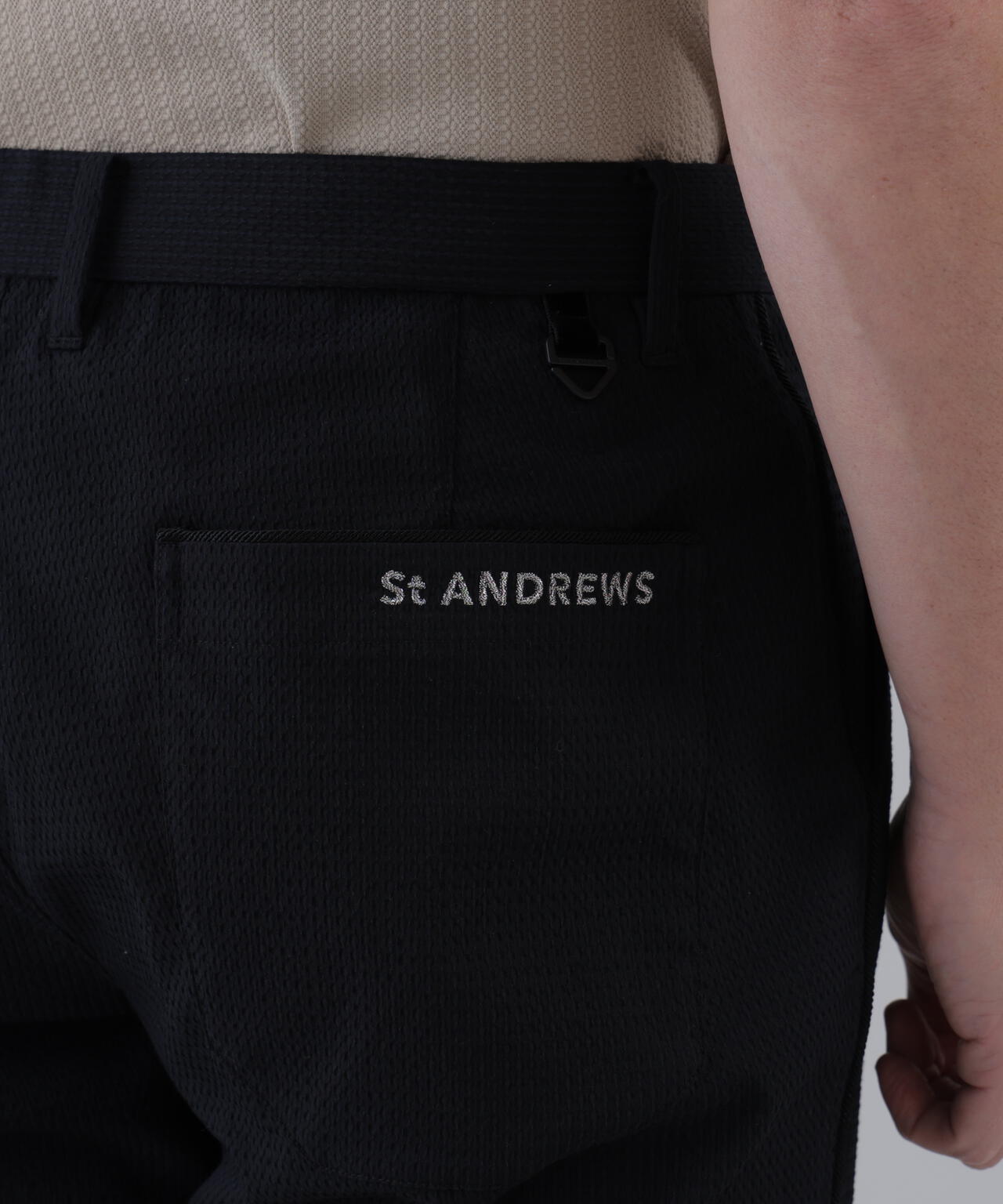 【ストレッチ】ドビーサッカーパンツ (MENS)