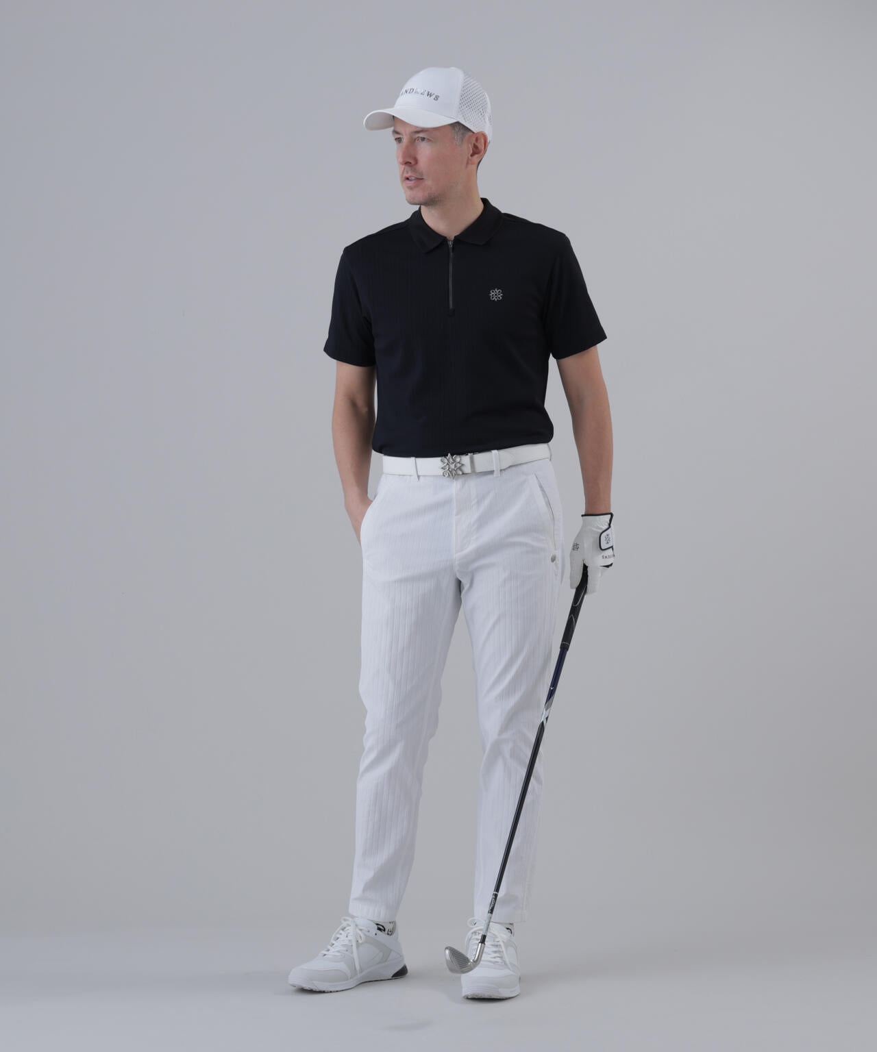 【ストレッチ】ドビーストライプパンツ (MENS)