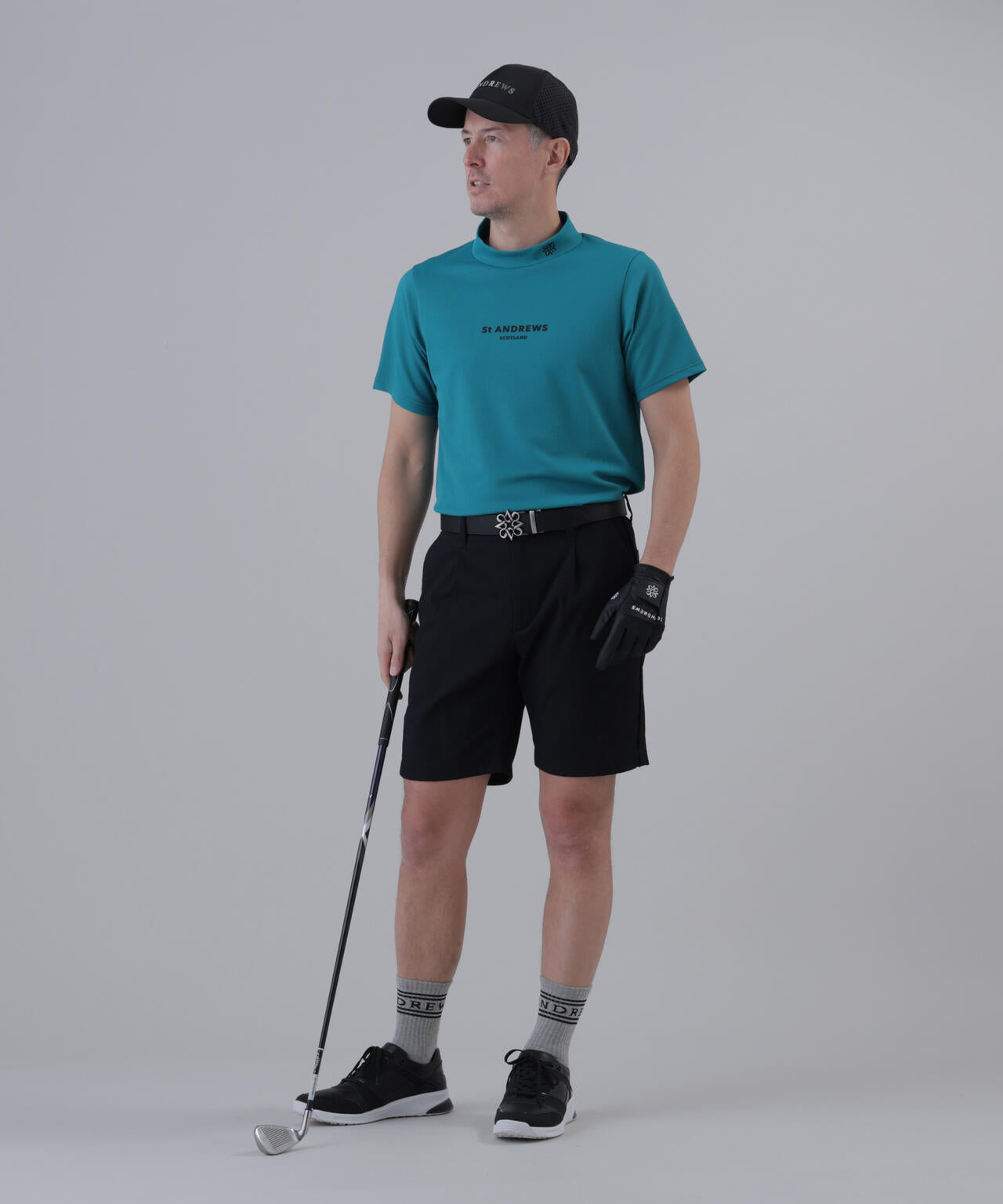 【ストレッチ】ドビーサッカーショートパンツ (MENS)