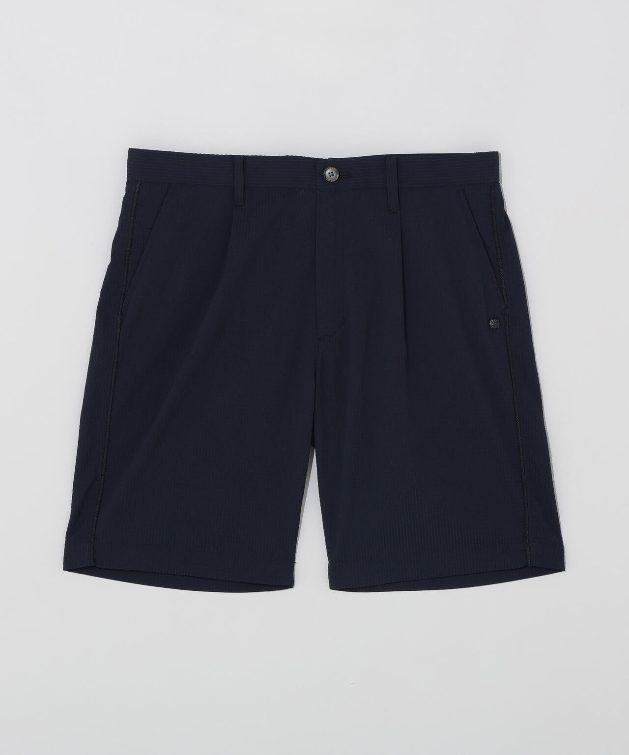 【ストレッチ】ドビーサッカーショートパンツ (MENS)