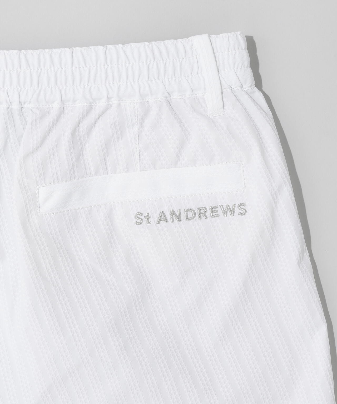 【ストレッチ】ドビーストライプショートパンツ (MENS)