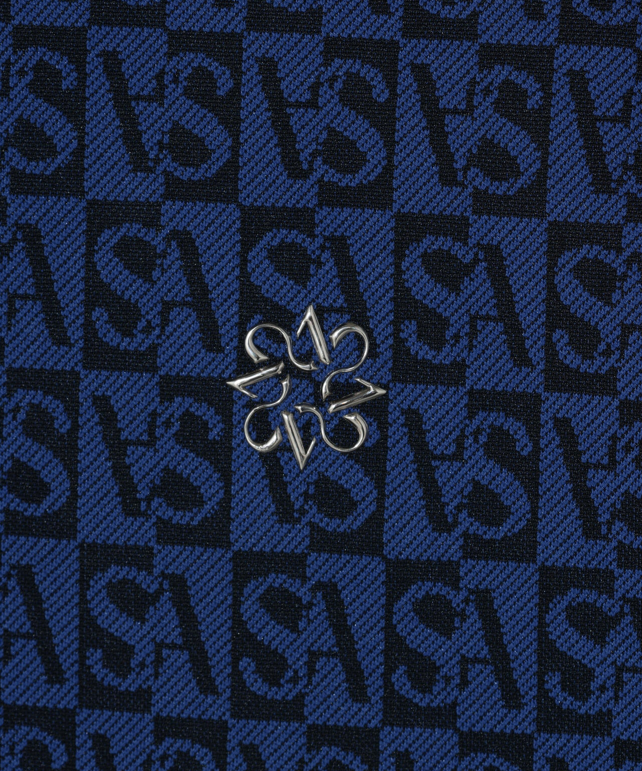 SAスクエアジャガード半袖シャツ (MENS)