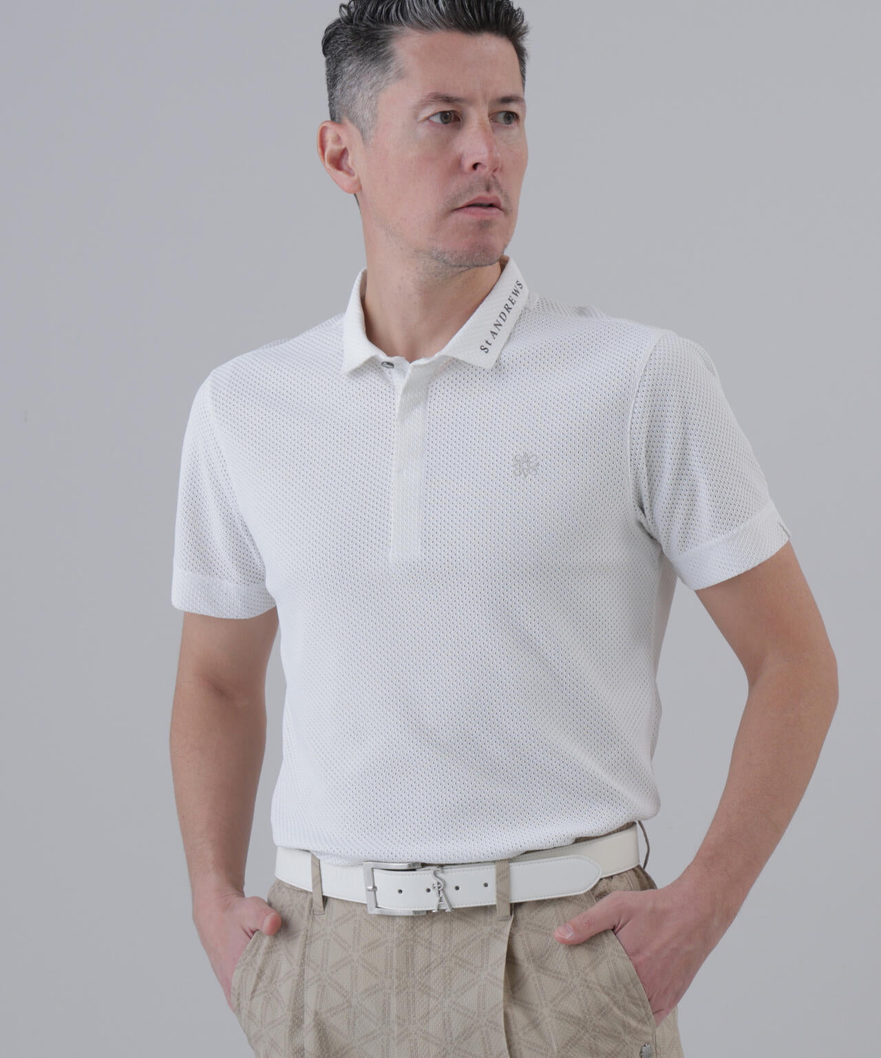 ビッグメッシュ半袖シャツ (MENS)