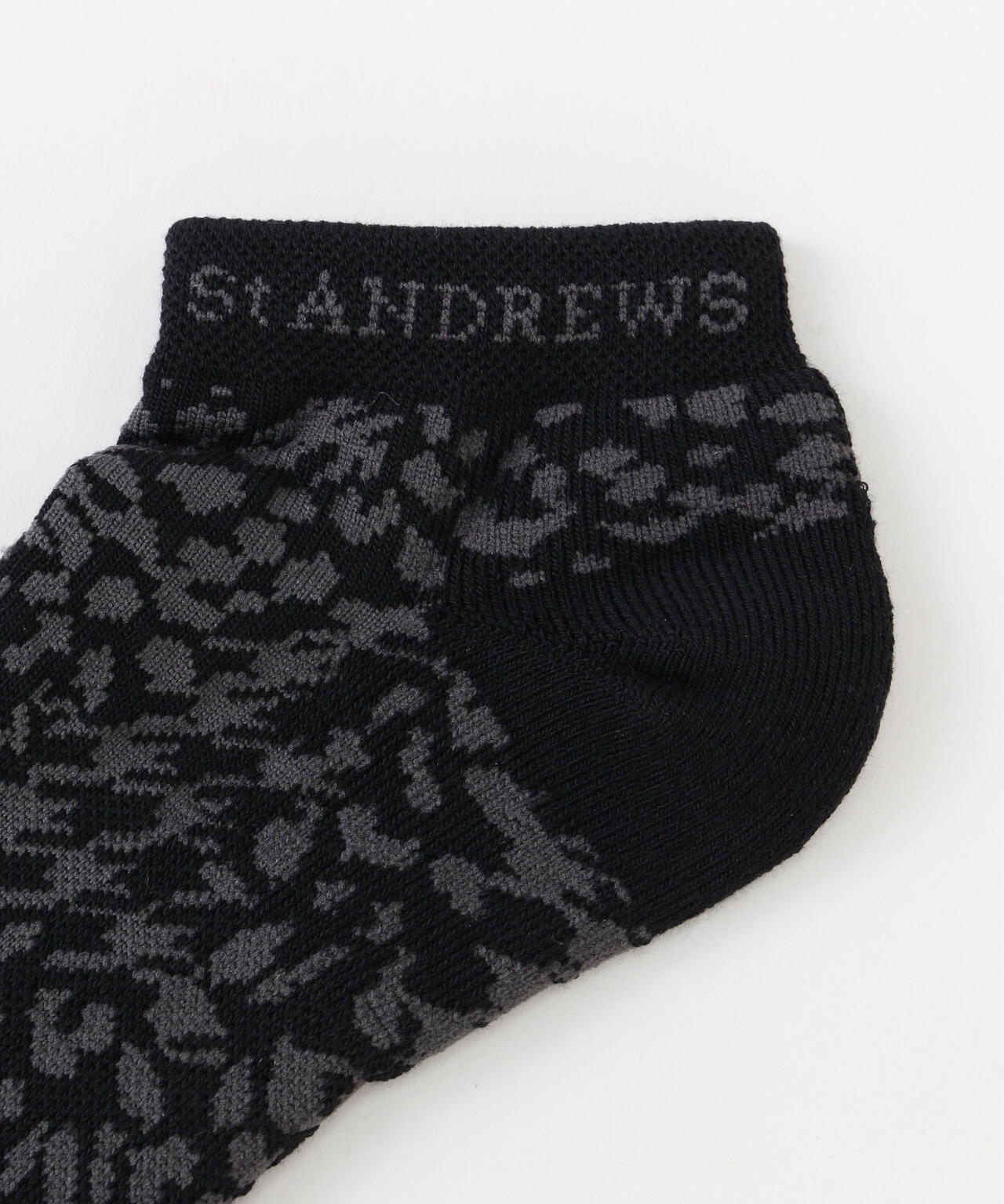 千鳥レオパードアンクルソックス (MENS)
