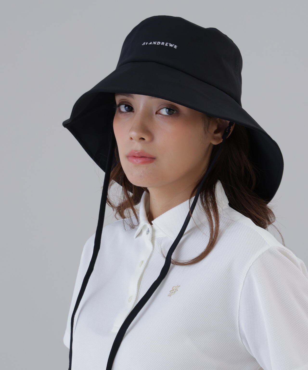 【接触冷感】【UVカット】UVワイドブリムハット (UNISEX)