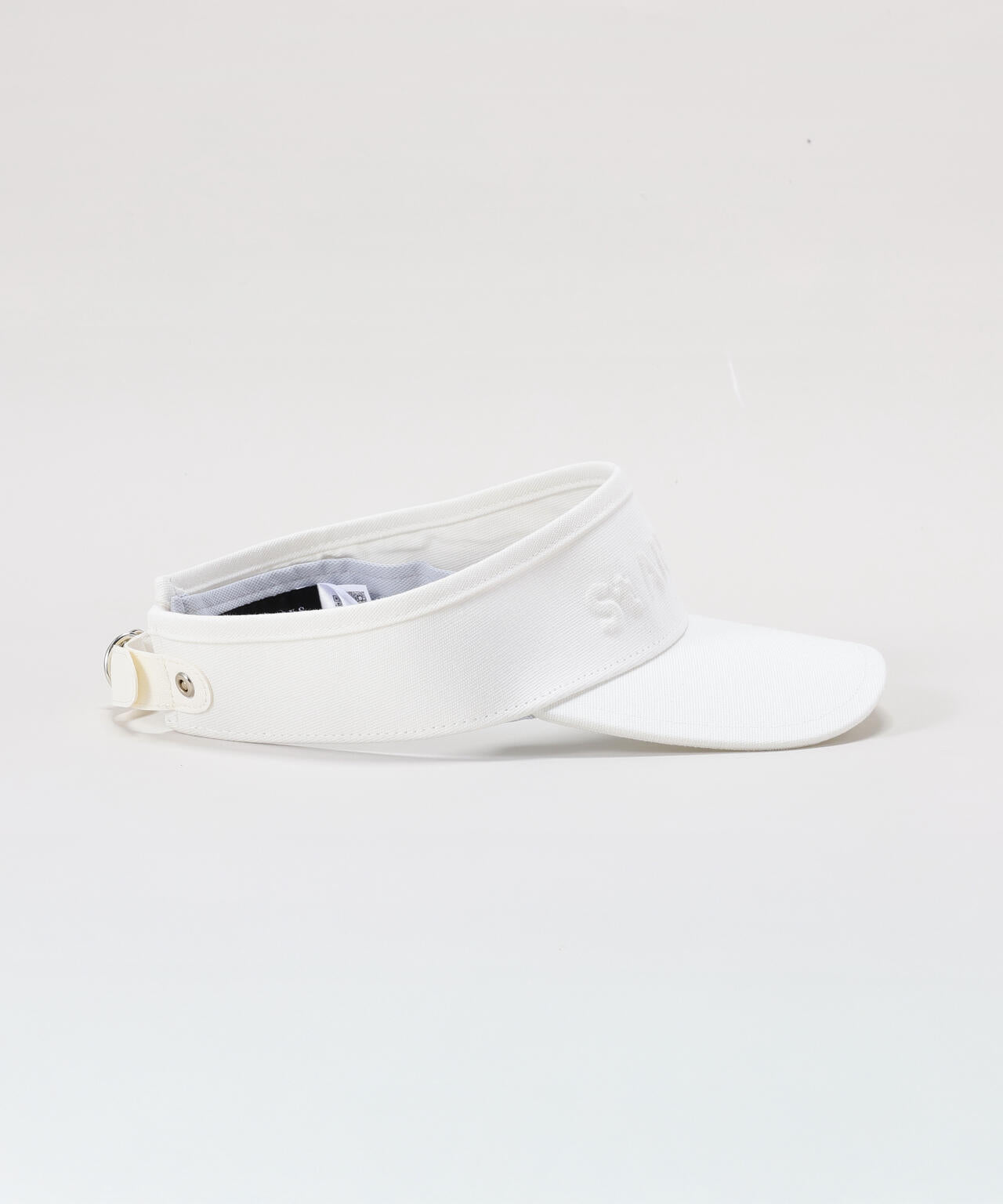 ロゴエンボスバイザー (UNISEX)