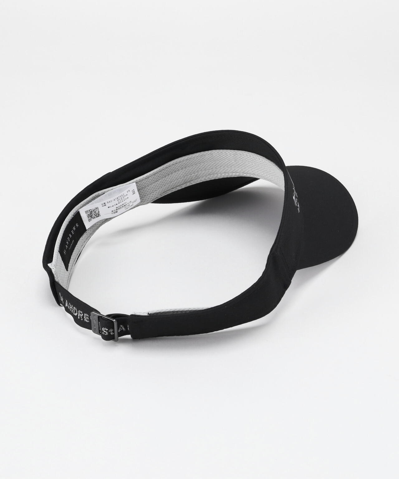 TCツイル 撥水ロゴバイザー (UNISEX)