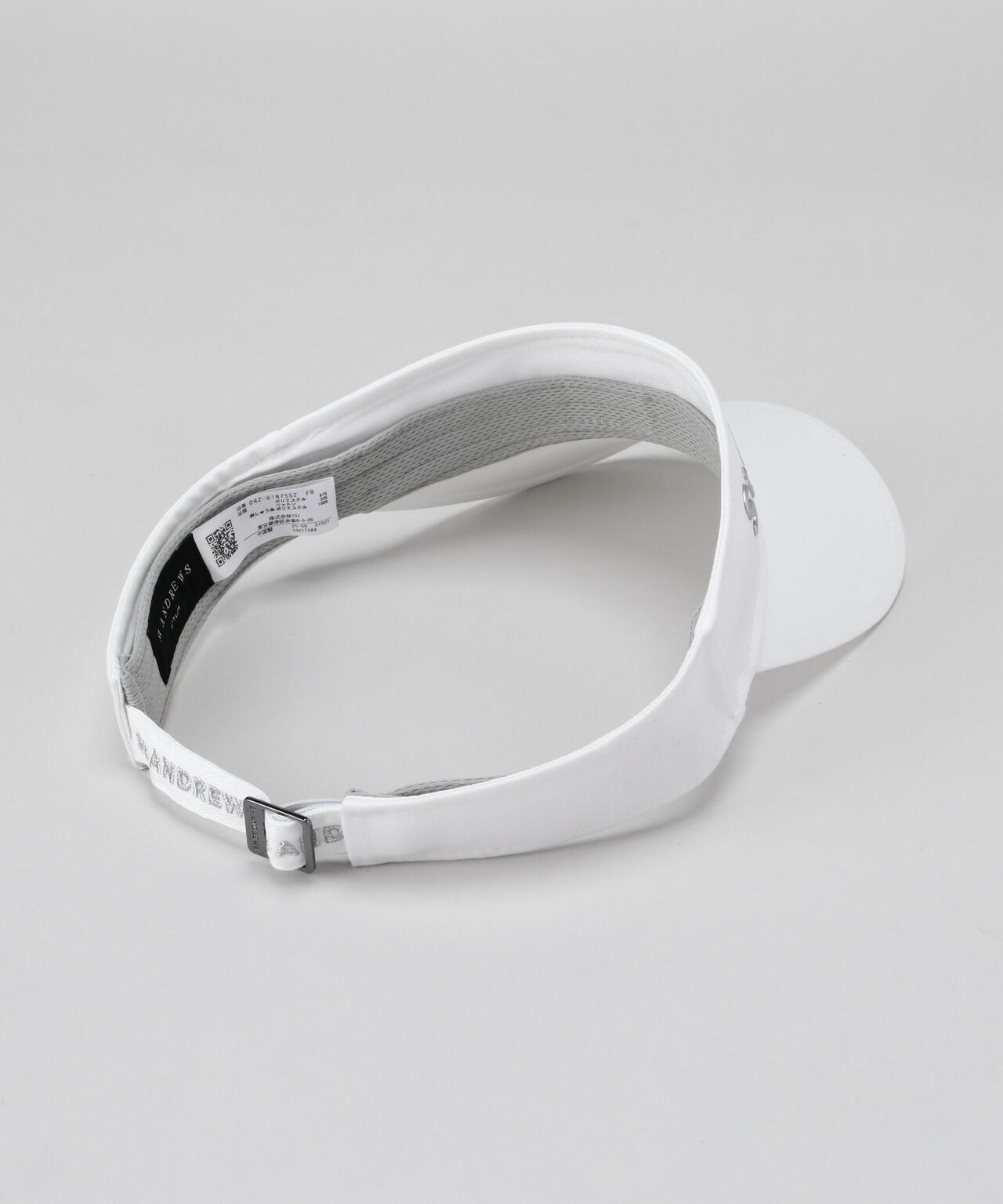 TCツイル 撥水ロゴバイザー (UNISEX)