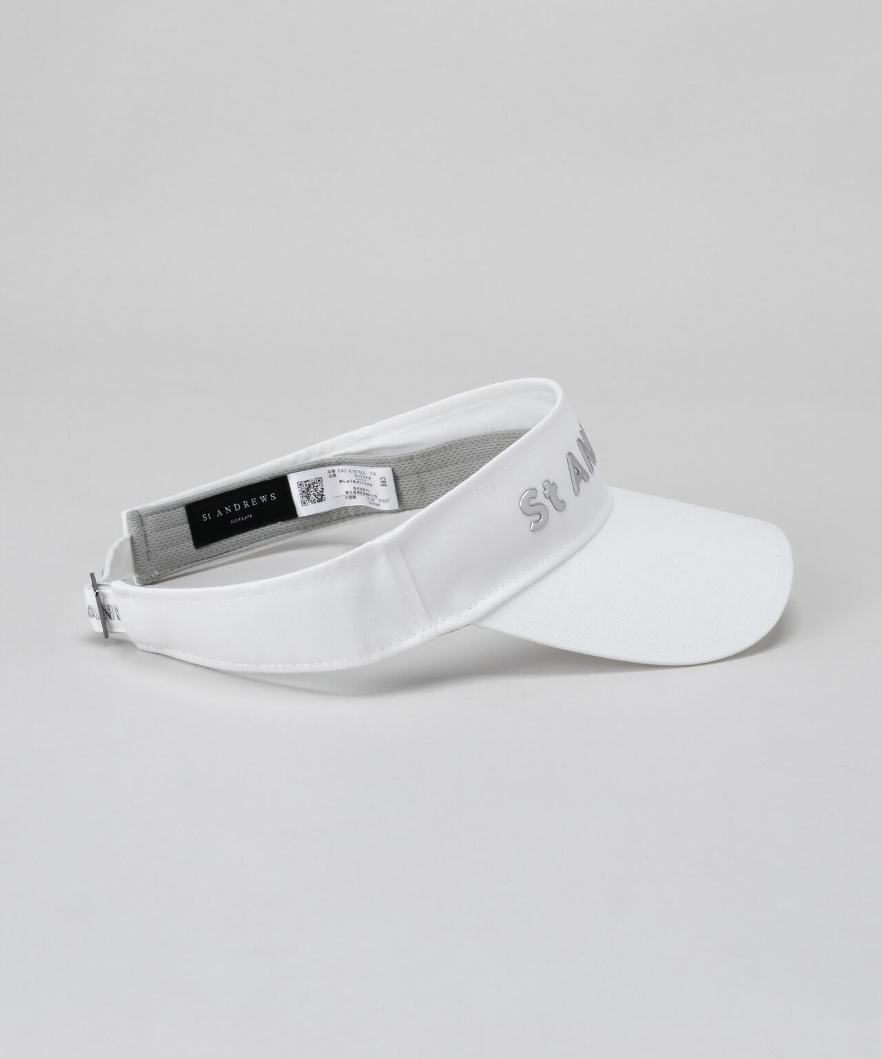 TCツイル 撥水ロゴバイザー (UNISEX)