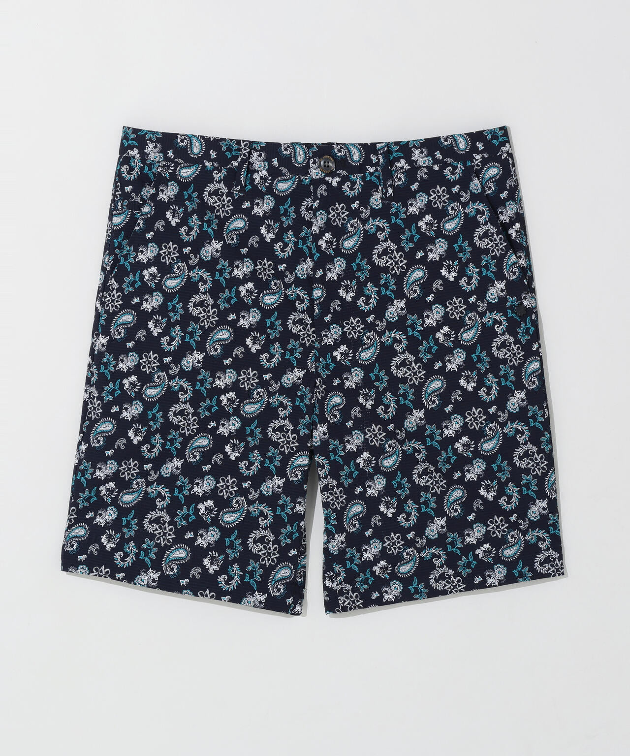 【ストレッチ】ケルトリーフプリントショートパンツ (MENS)